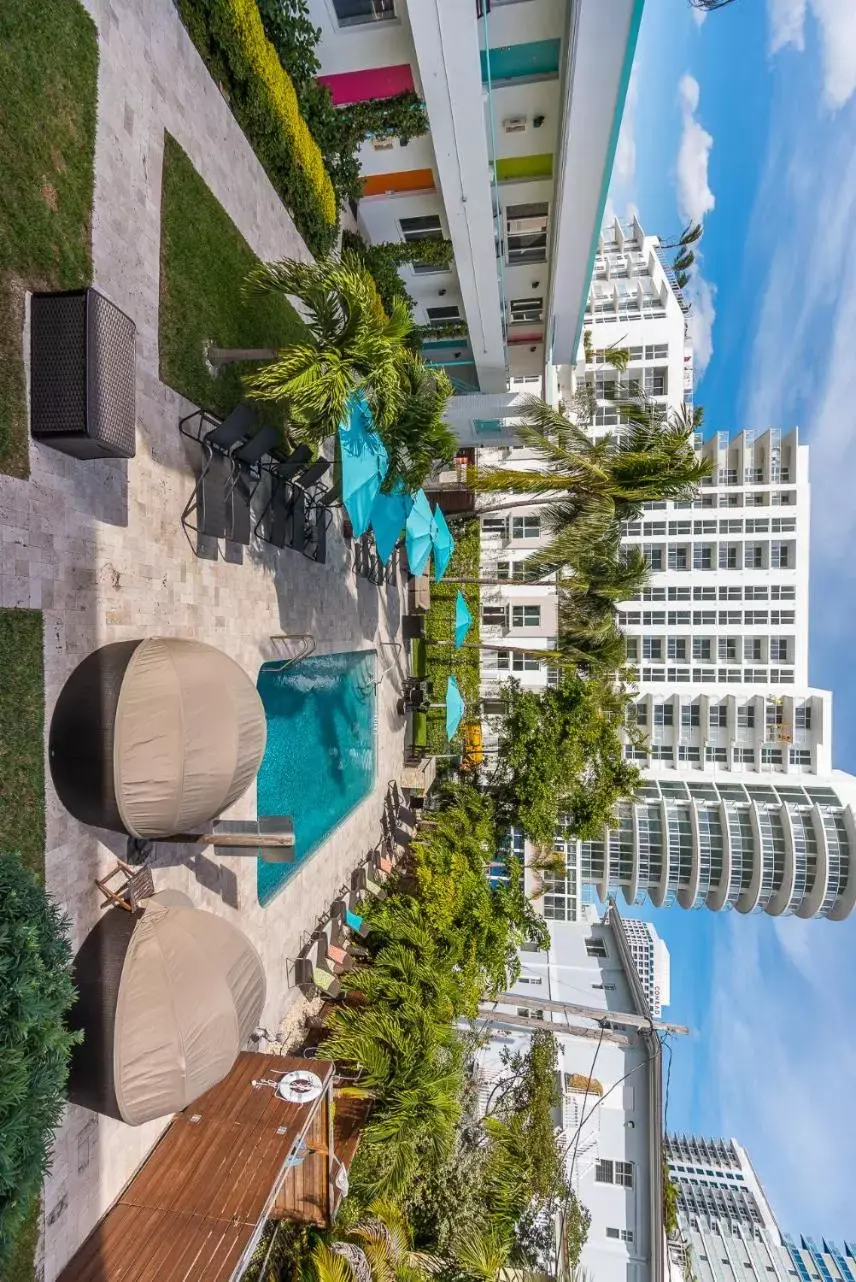 Bird's eye view, Pool View in Nobleton Hotel