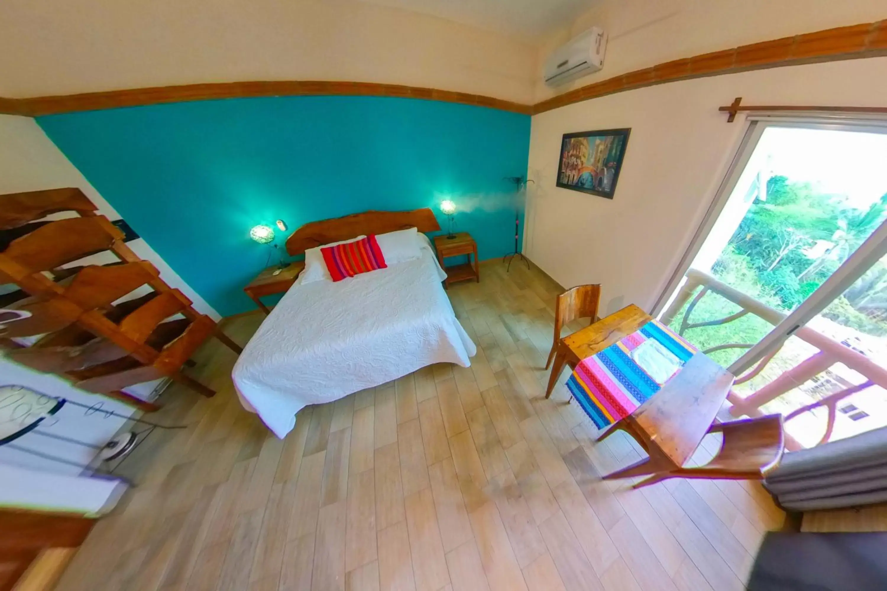 Bed in Villa Los Corales