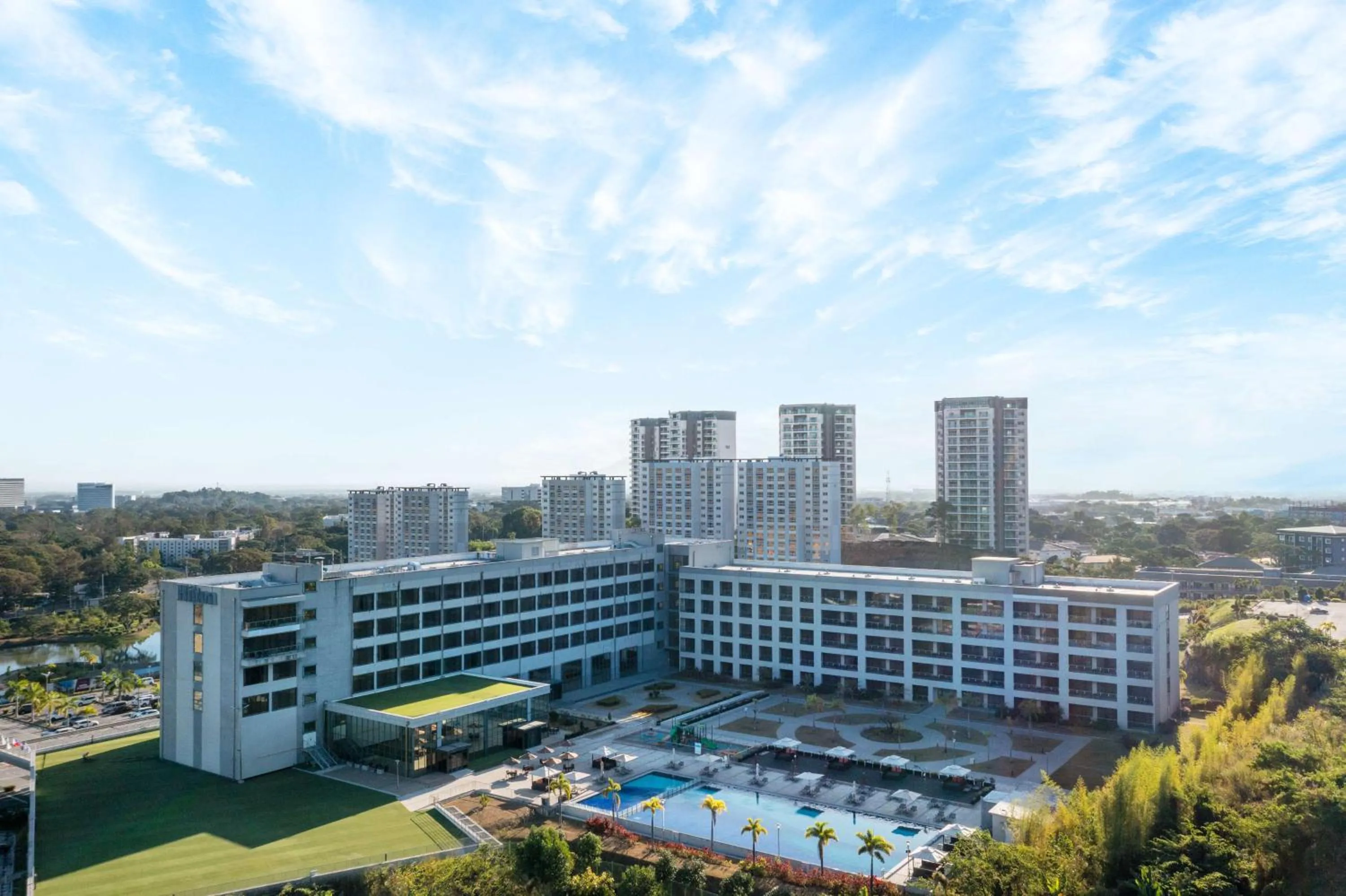 Property building in Hilton Clark Sun Valley Resort