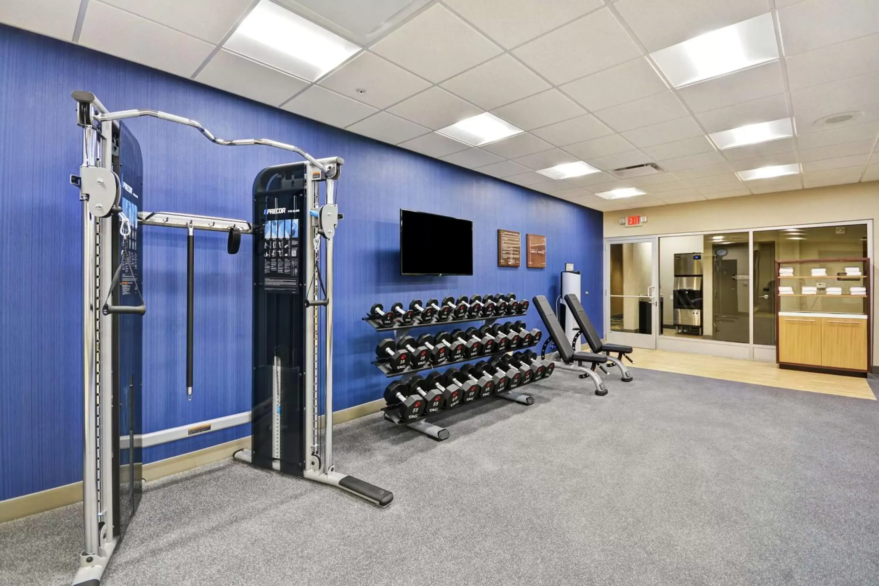 Fitness centre/facilities, Fitness Center/Facilities in Homewood Suites By Hilton Warren Detroit