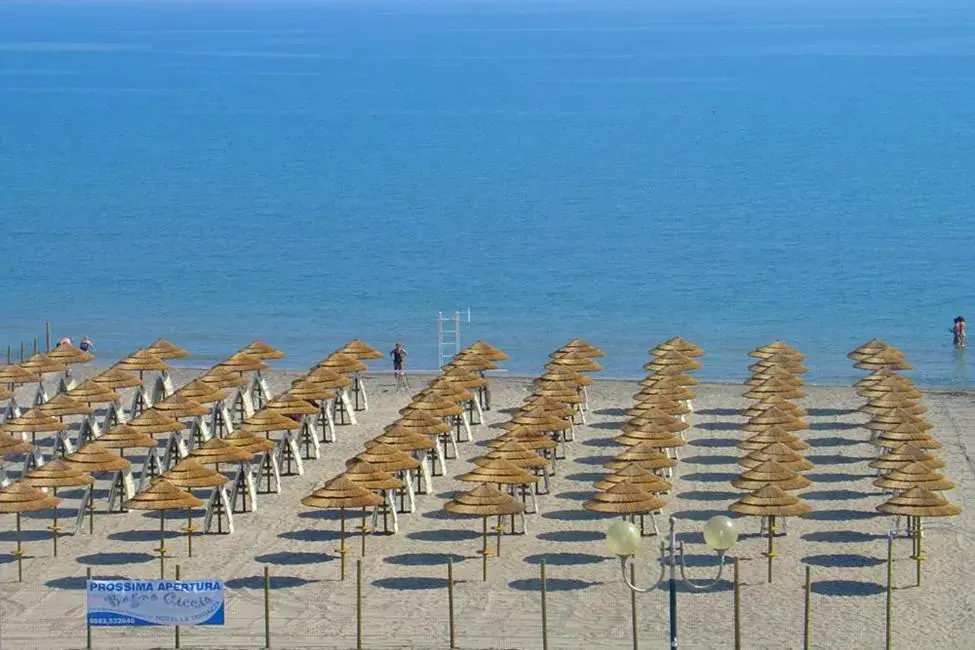 Beach in Hotel La Terrazza