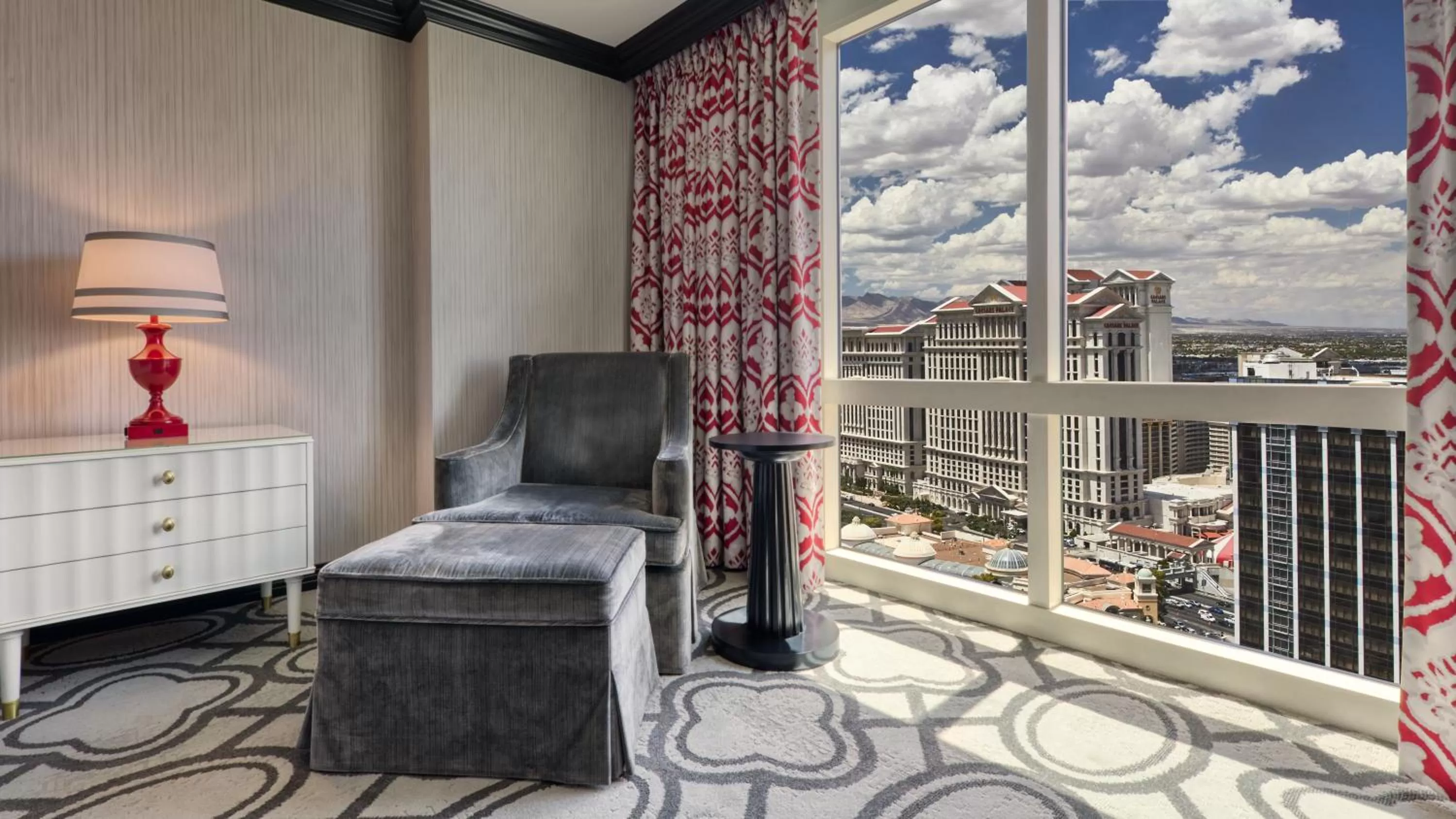 Seating area in Paris Las Vegas Hotel & Casino
