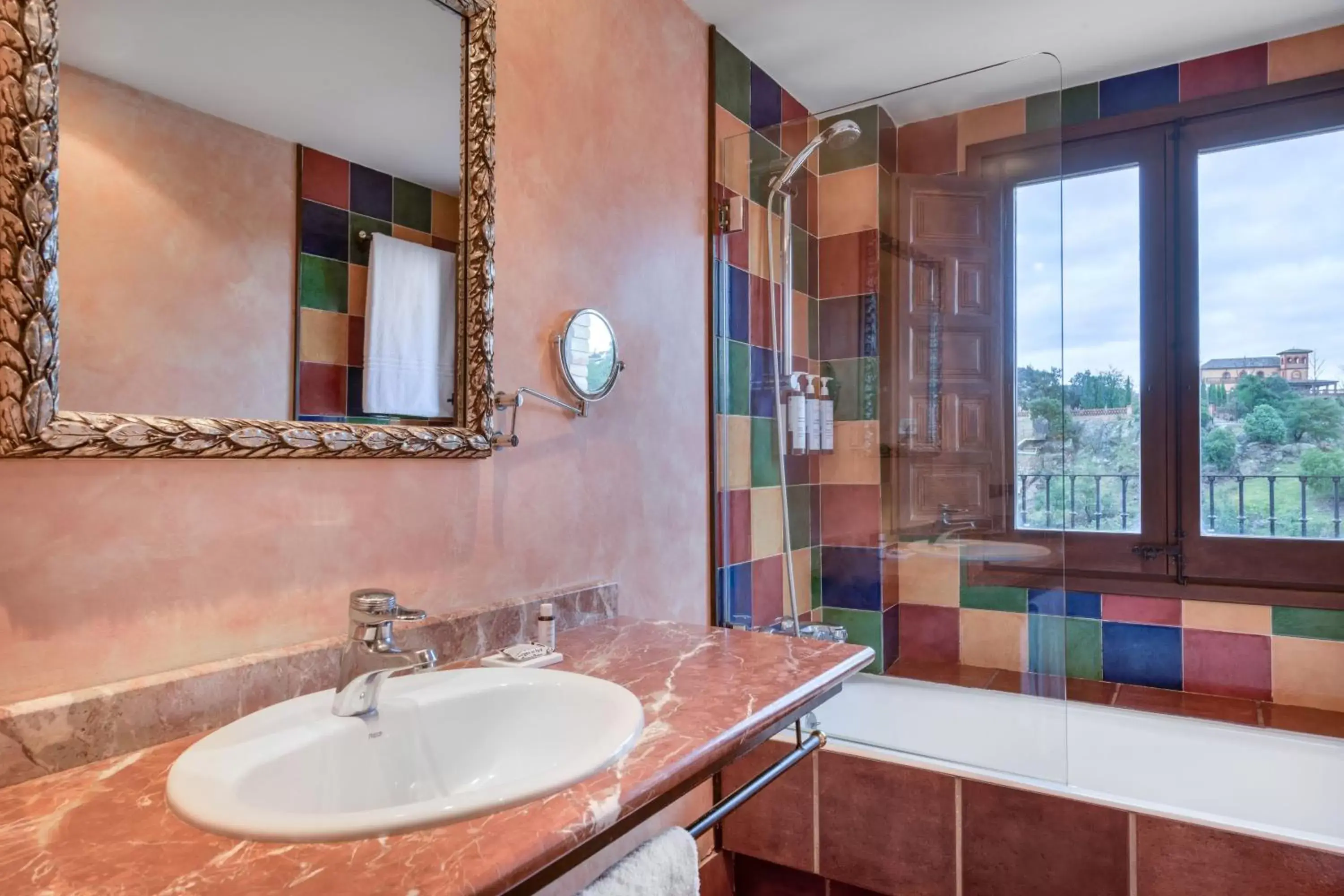 Bathroom in AC Hotel Ciudad de Toledo by Marriott