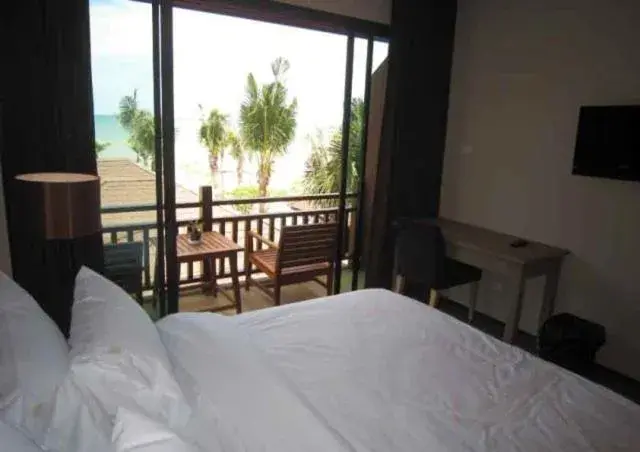 Bed in Chidlom Resort
