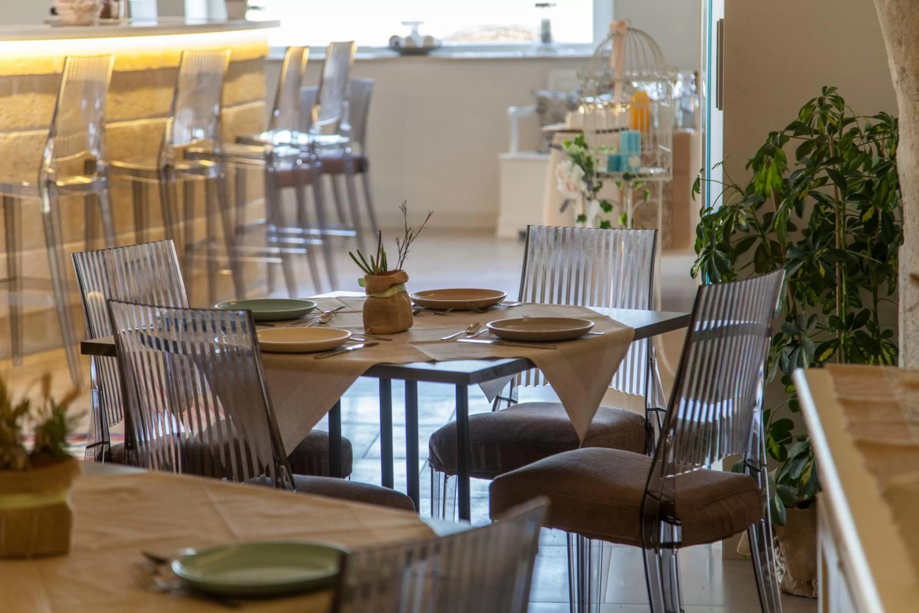 Food and drinks in Tenuta Danesi - Camere - Appartamenti - Bubble Room