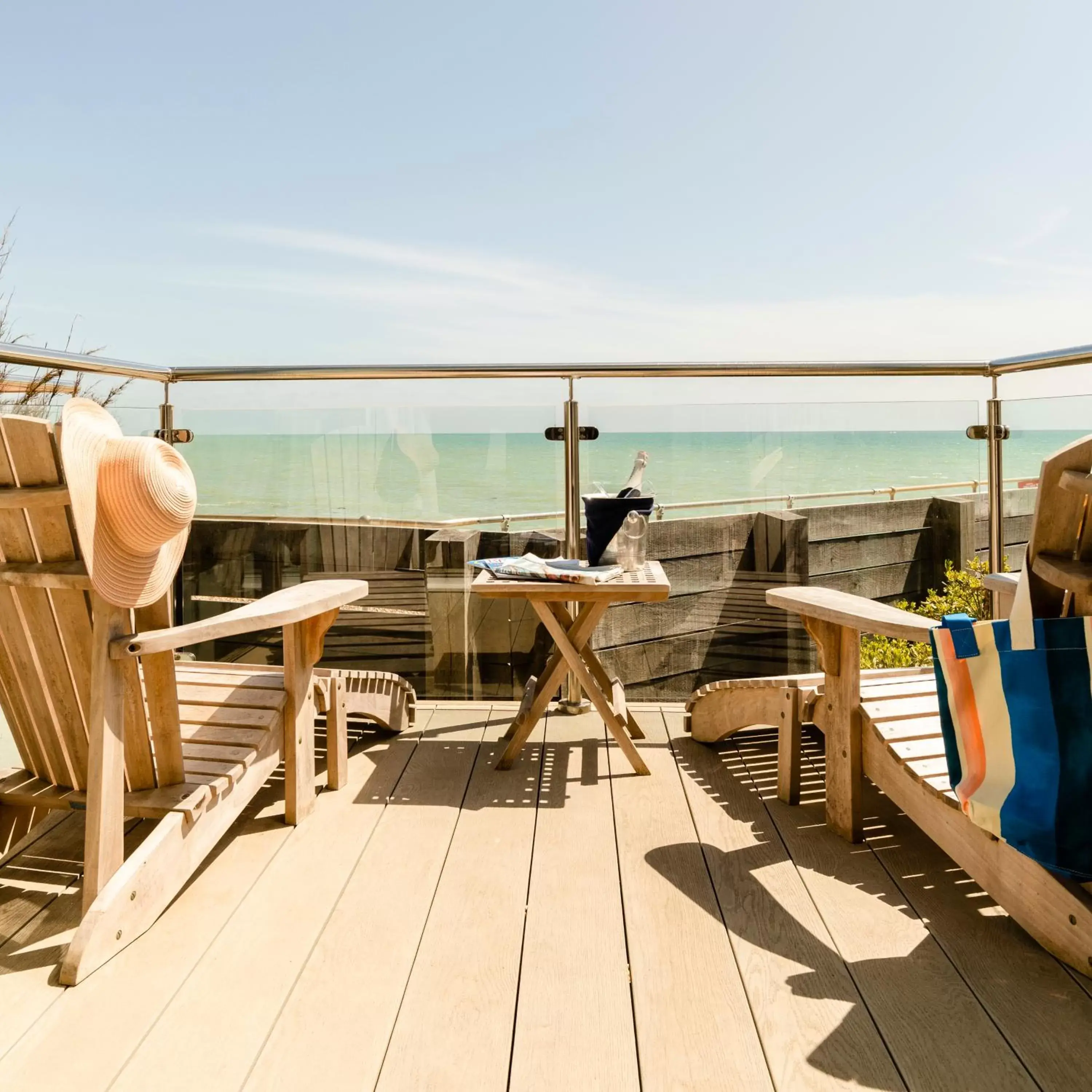 Balcony/Terrace in Beach Hut Suites