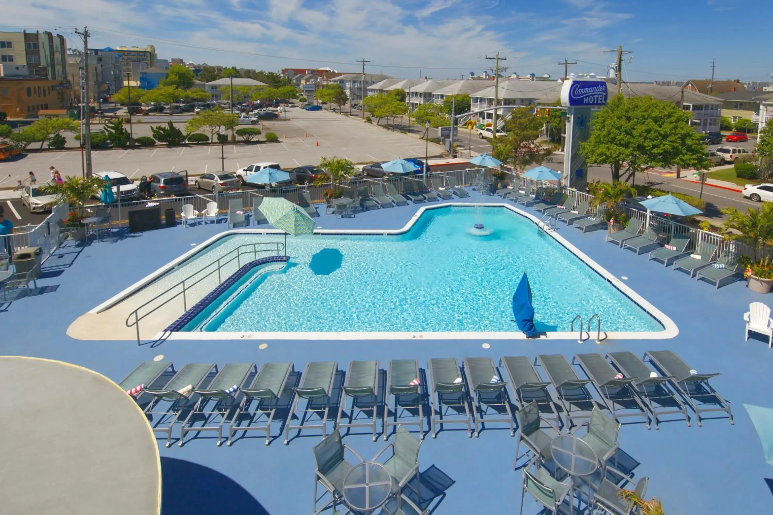 Swimming pool, Pool View in Commander Hotel & Suites