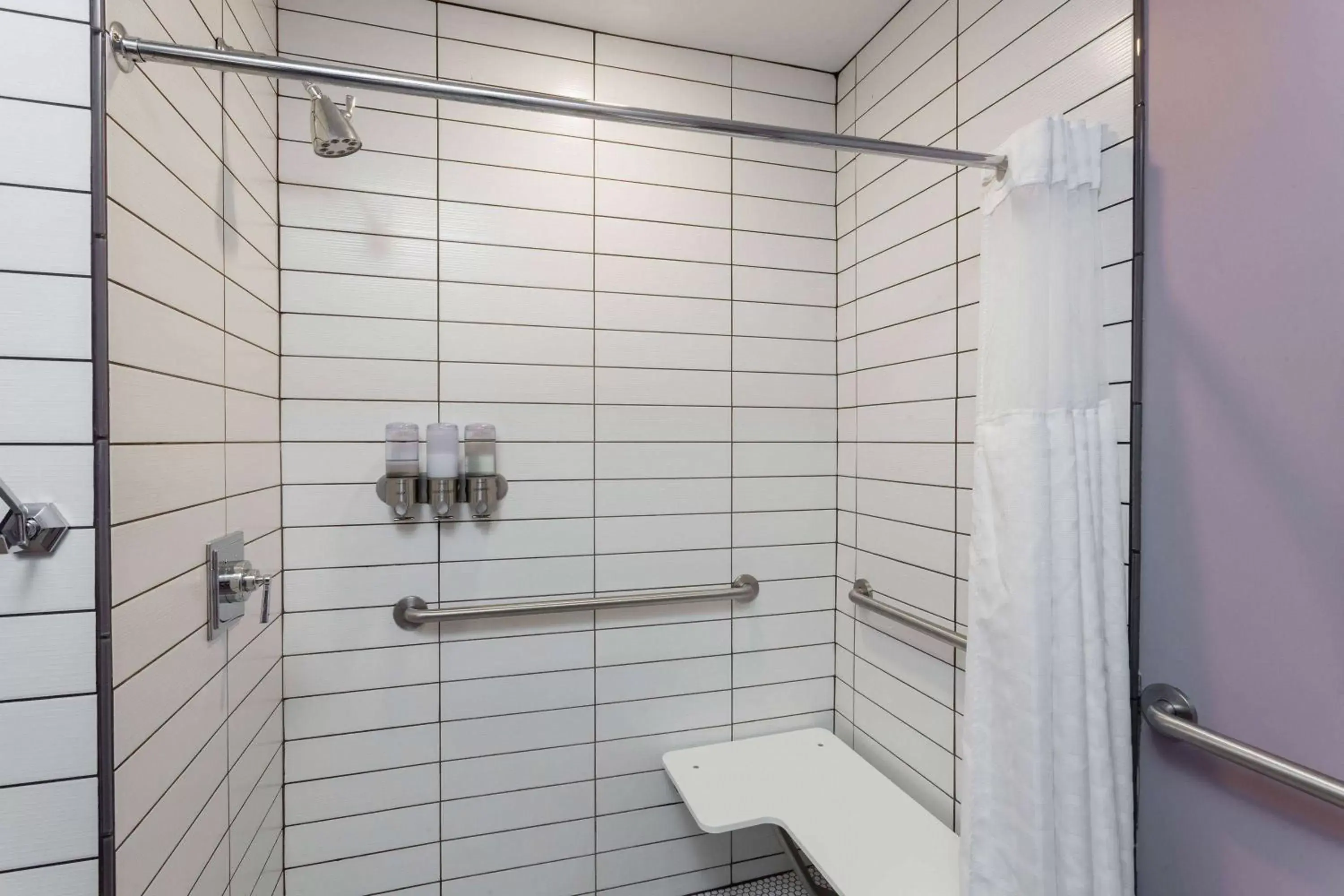 Shower, Bathroom in Hotel at the Lafayette Trademark Collection by Wyndham