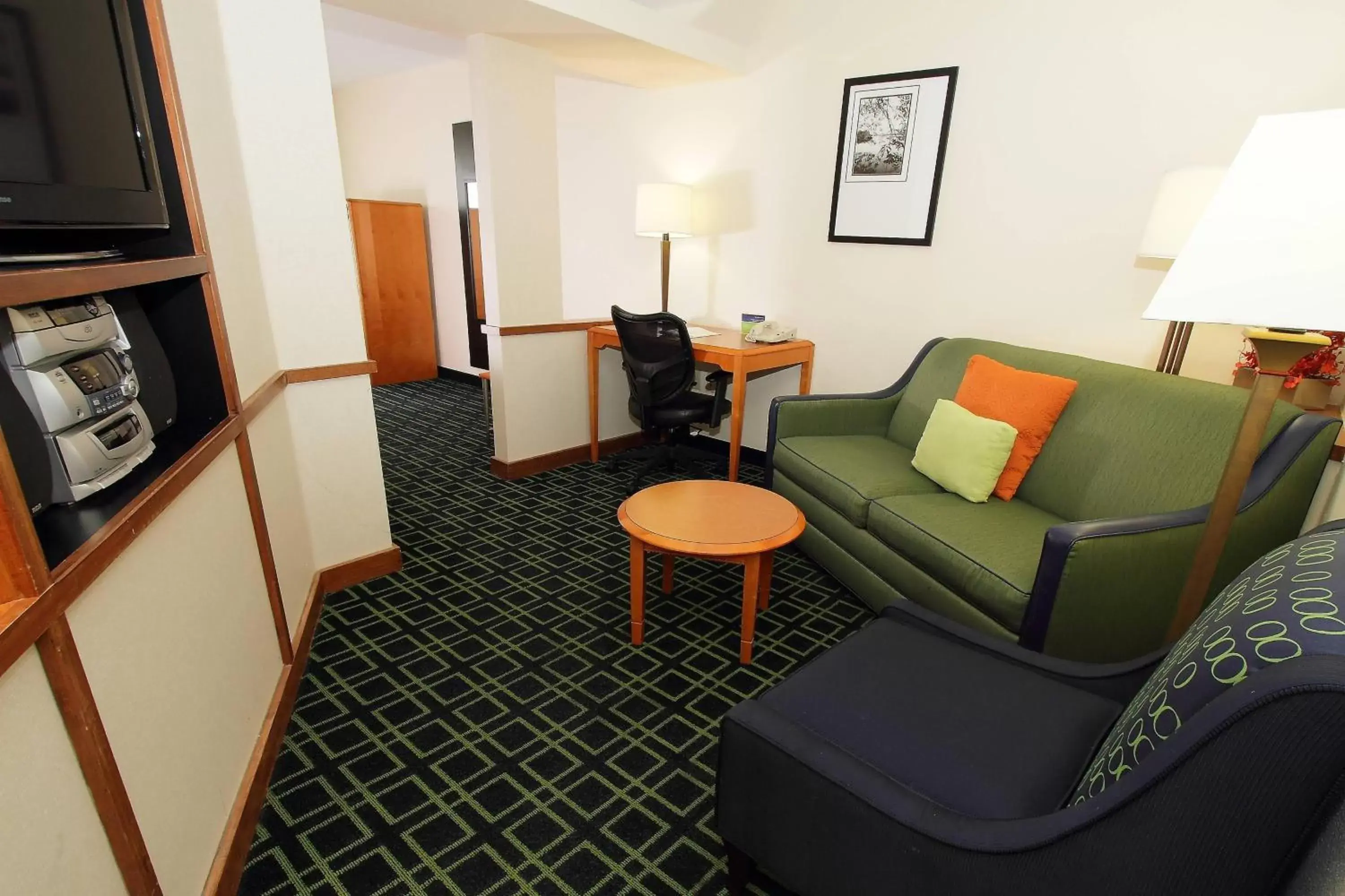 Living room, Seating Area in Fairfield Inn & Suites by Marriott Killeen