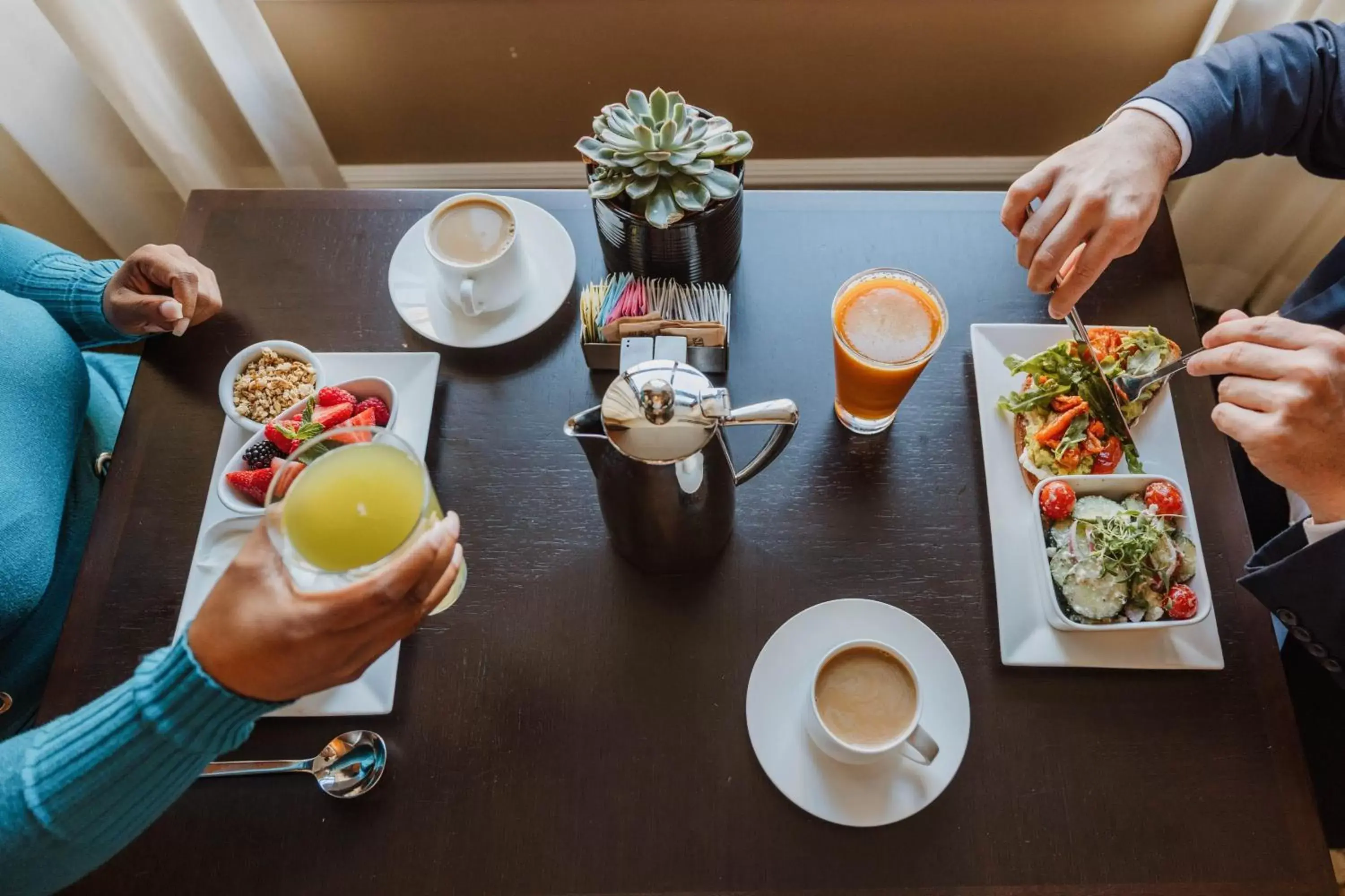 Breakfast in The Westin Book Cadillac Detroit