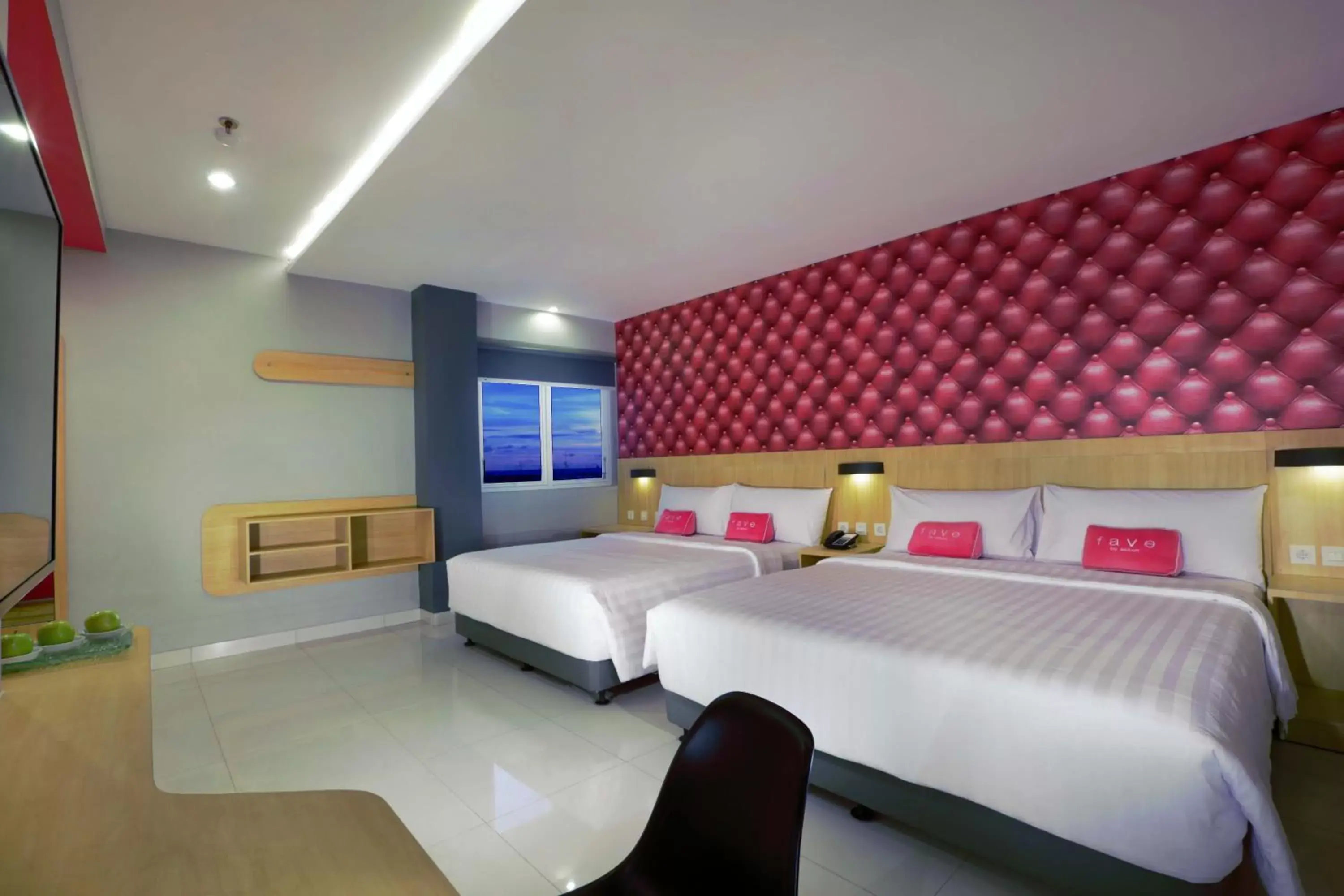 Photo of the whole room, Bed in favehotel Ahmad Yani Banjarmasin