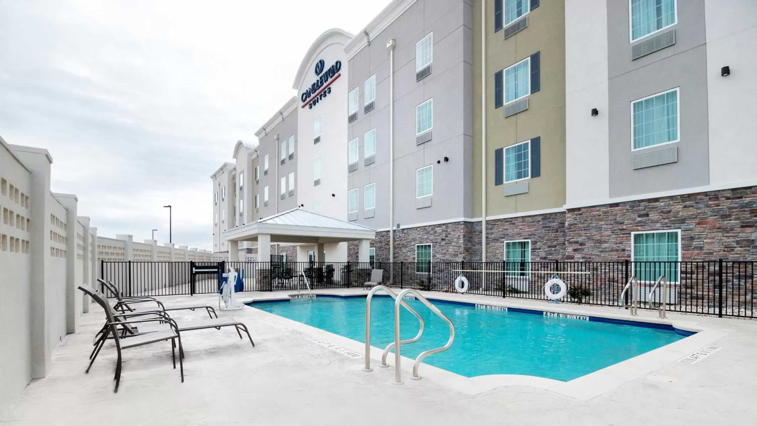 Swimming Pool in Candlewood Suites Waco, an IHG Hotel