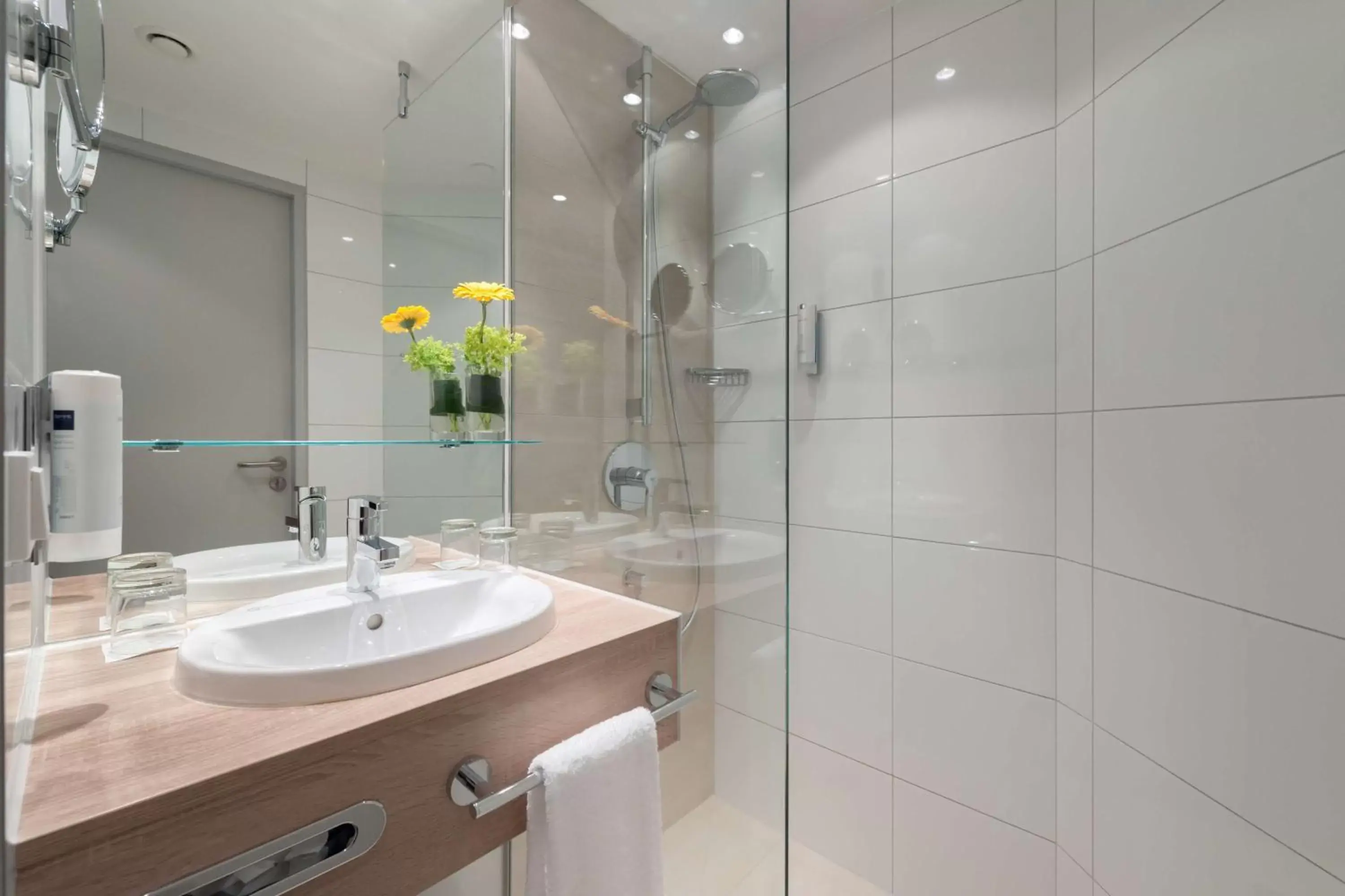 Bathroom in Essential by Dorint Stuttgart/Airport