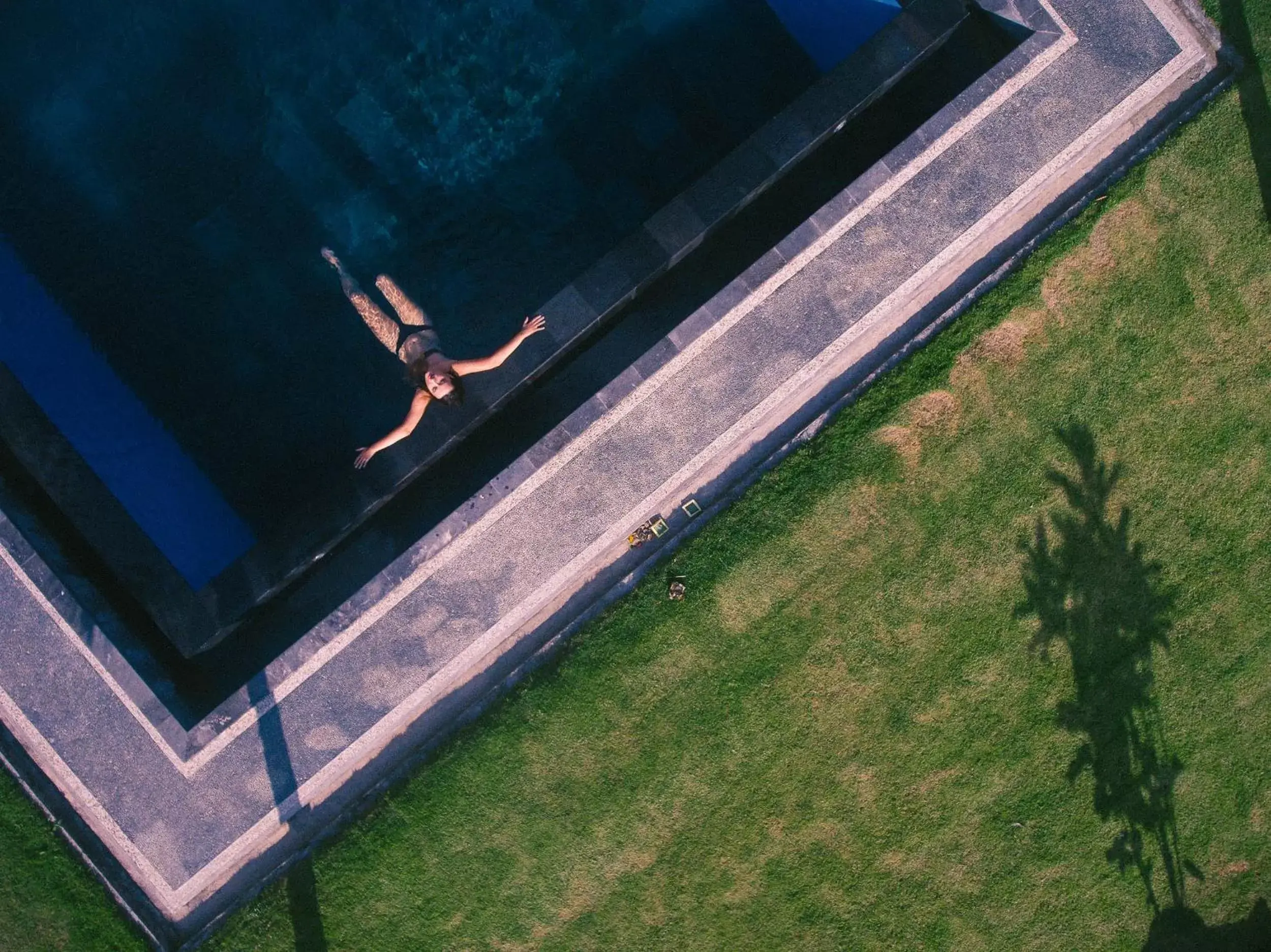 Bird's eye view, Pool View in B Saya Villas