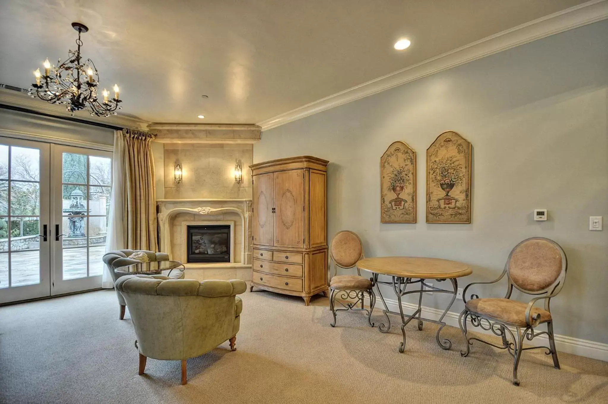 Living room, Seating Area in The Villa at Arden Hills