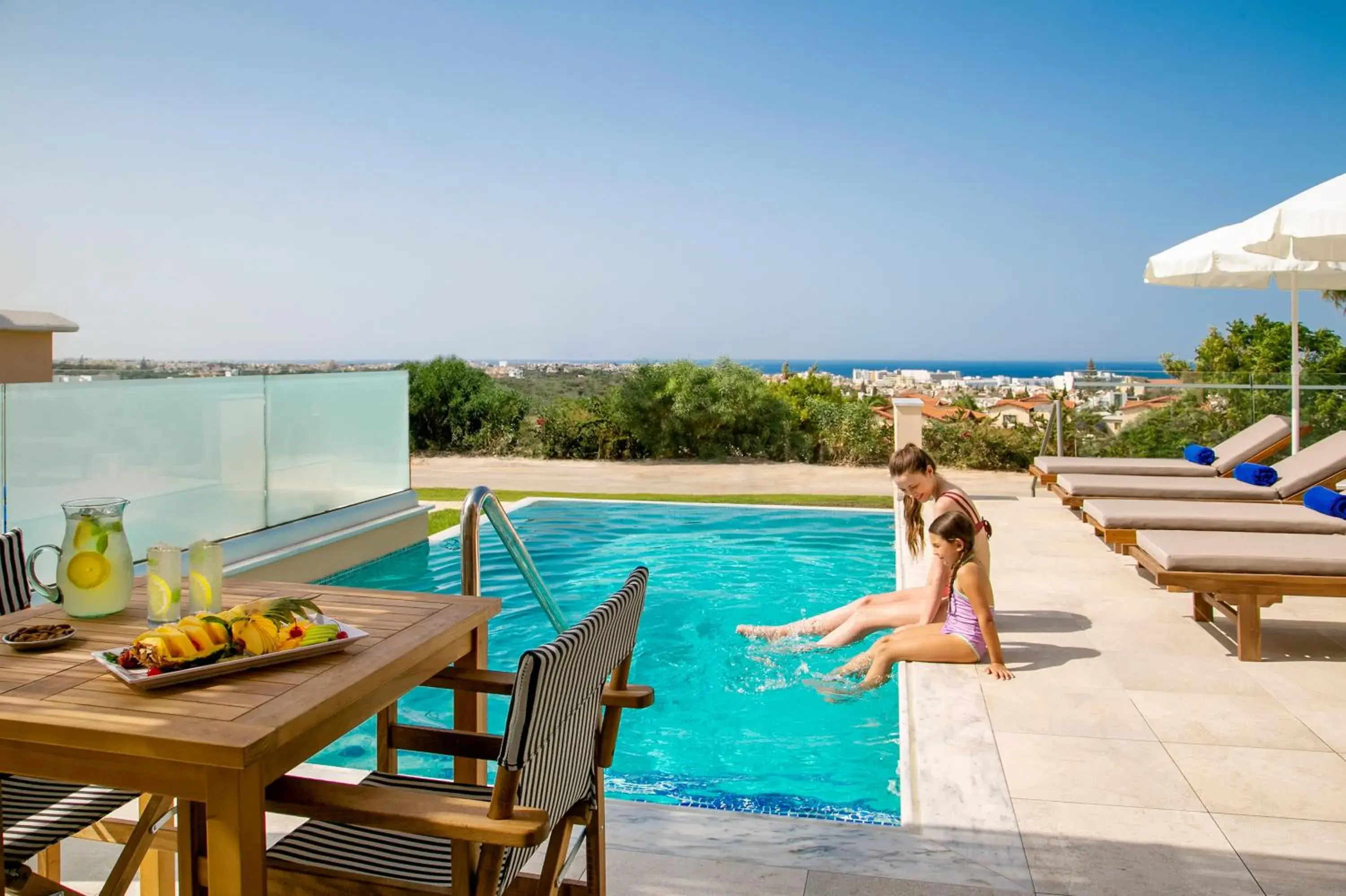 Balcony/Terrace, Swimming Pool in St. Elias Resort
