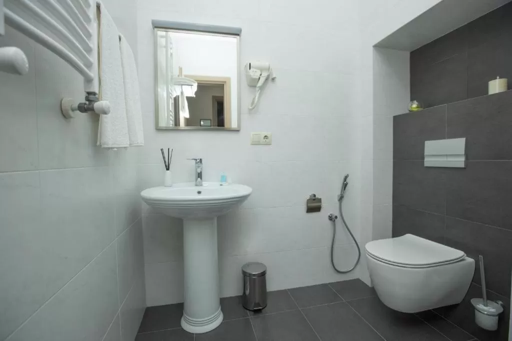 Bathroom in History Hotel Tbilisi
