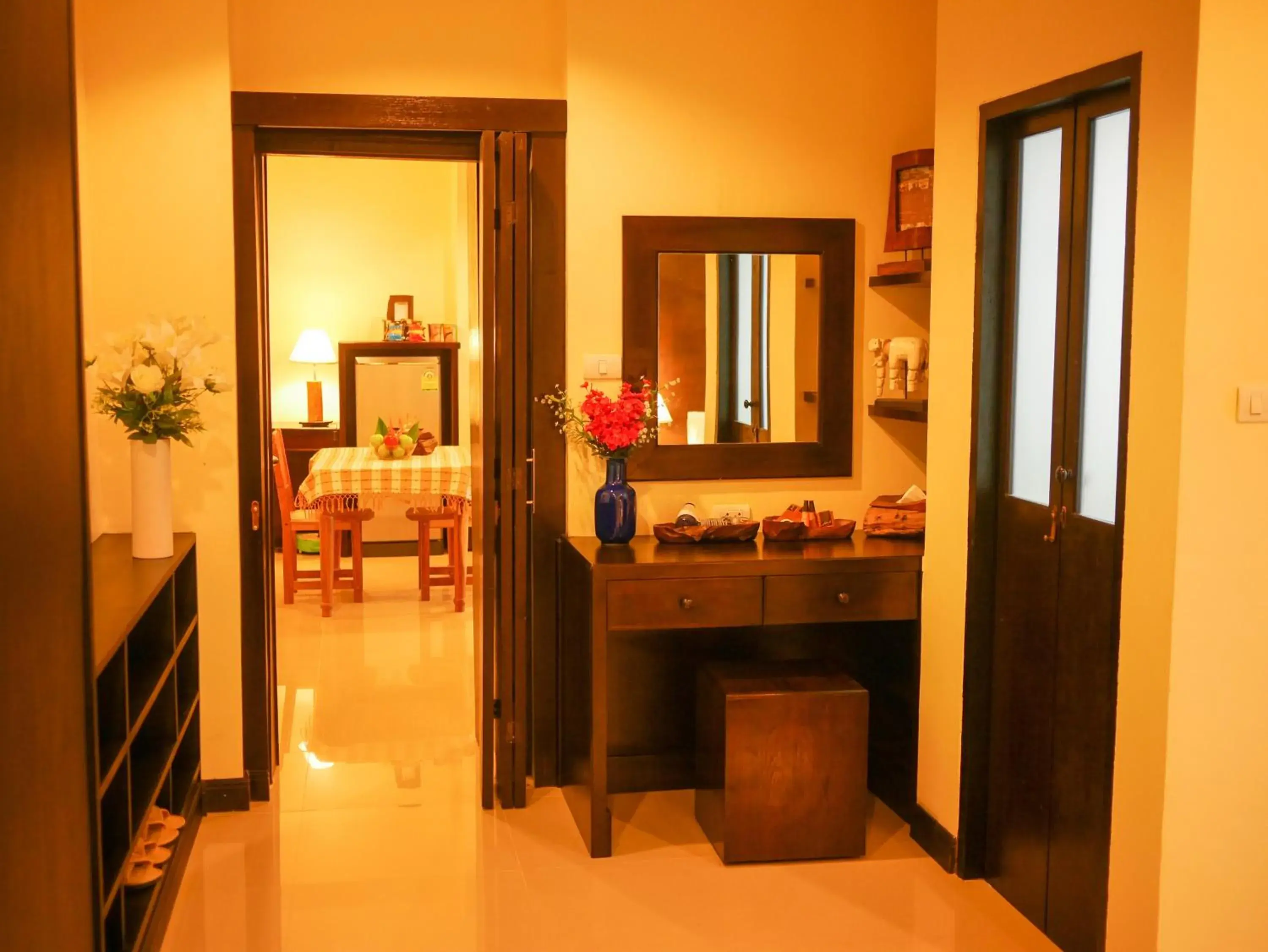 Living room, Bathroom in Phufa Waree Chiangrai Resort - SHA Extra Plus