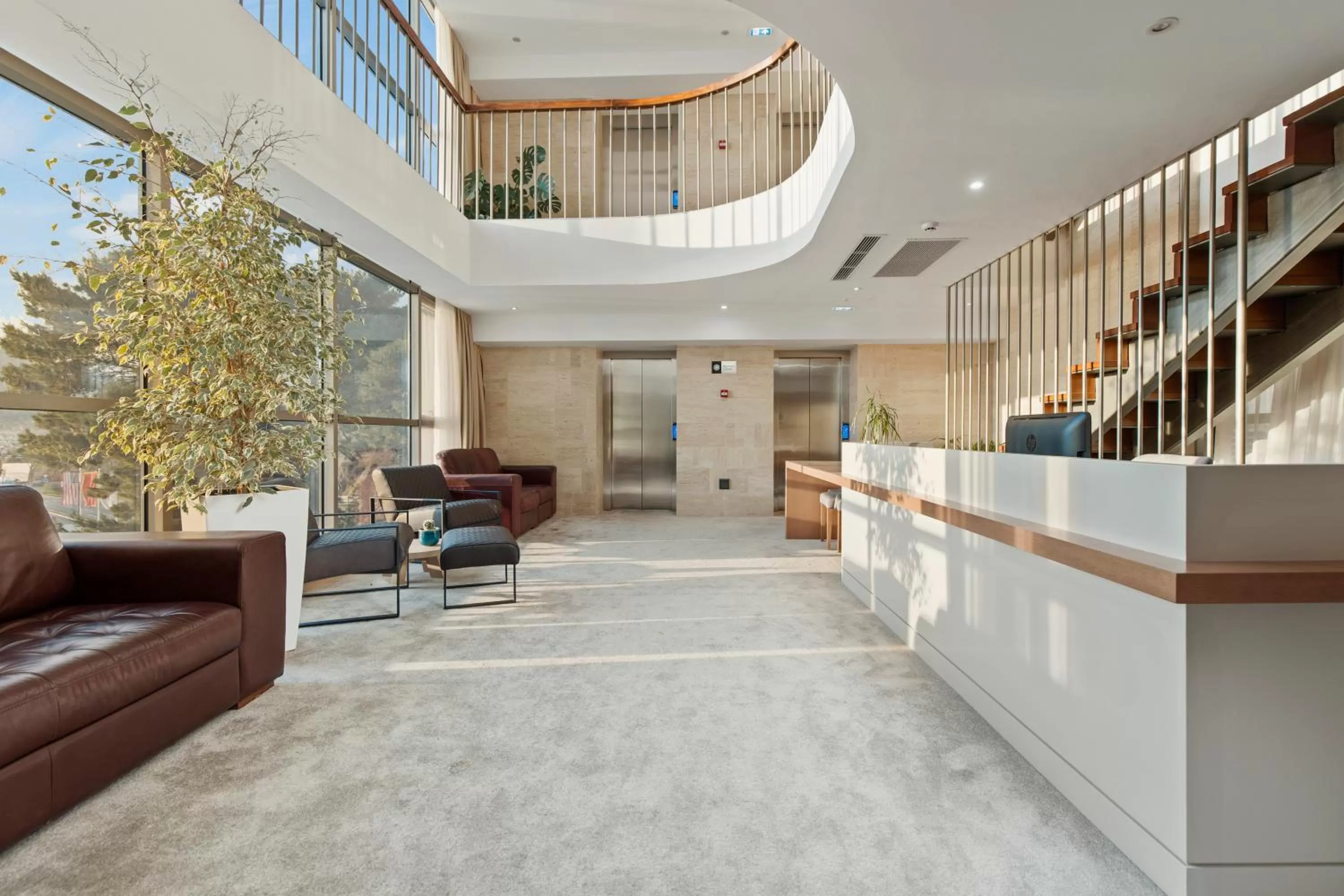 Lobby or reception in Hotel Harmonia by Dukley