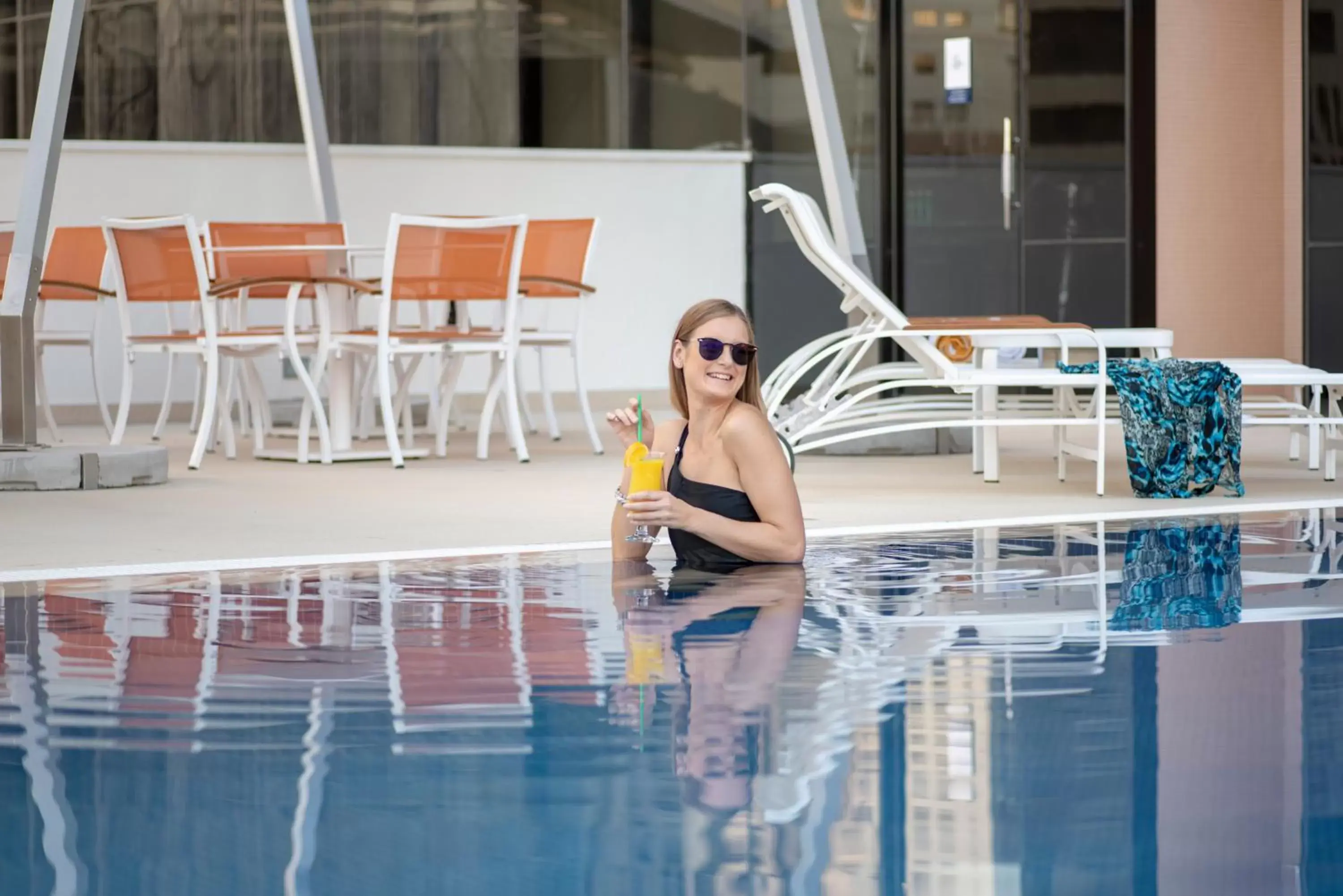 Guests, Swimming Pool in Novotel Sharjah Expo Centre