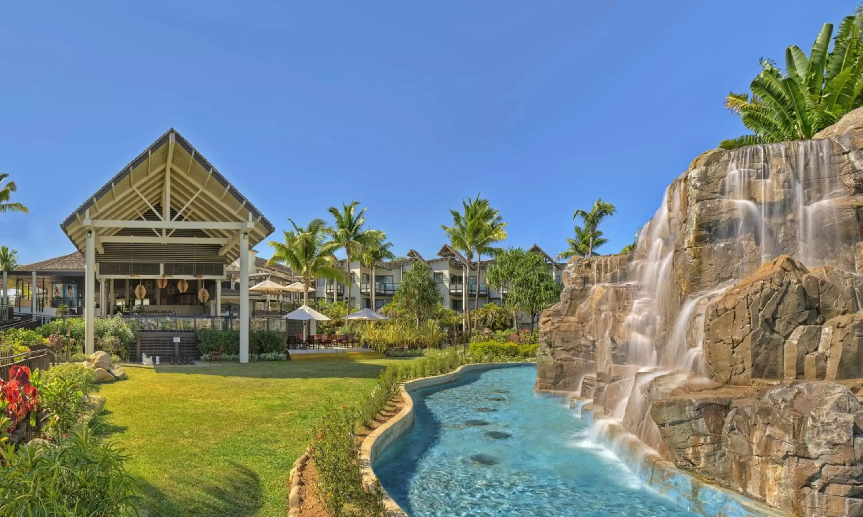 Property building in Radisson Blu Resort Fiji
