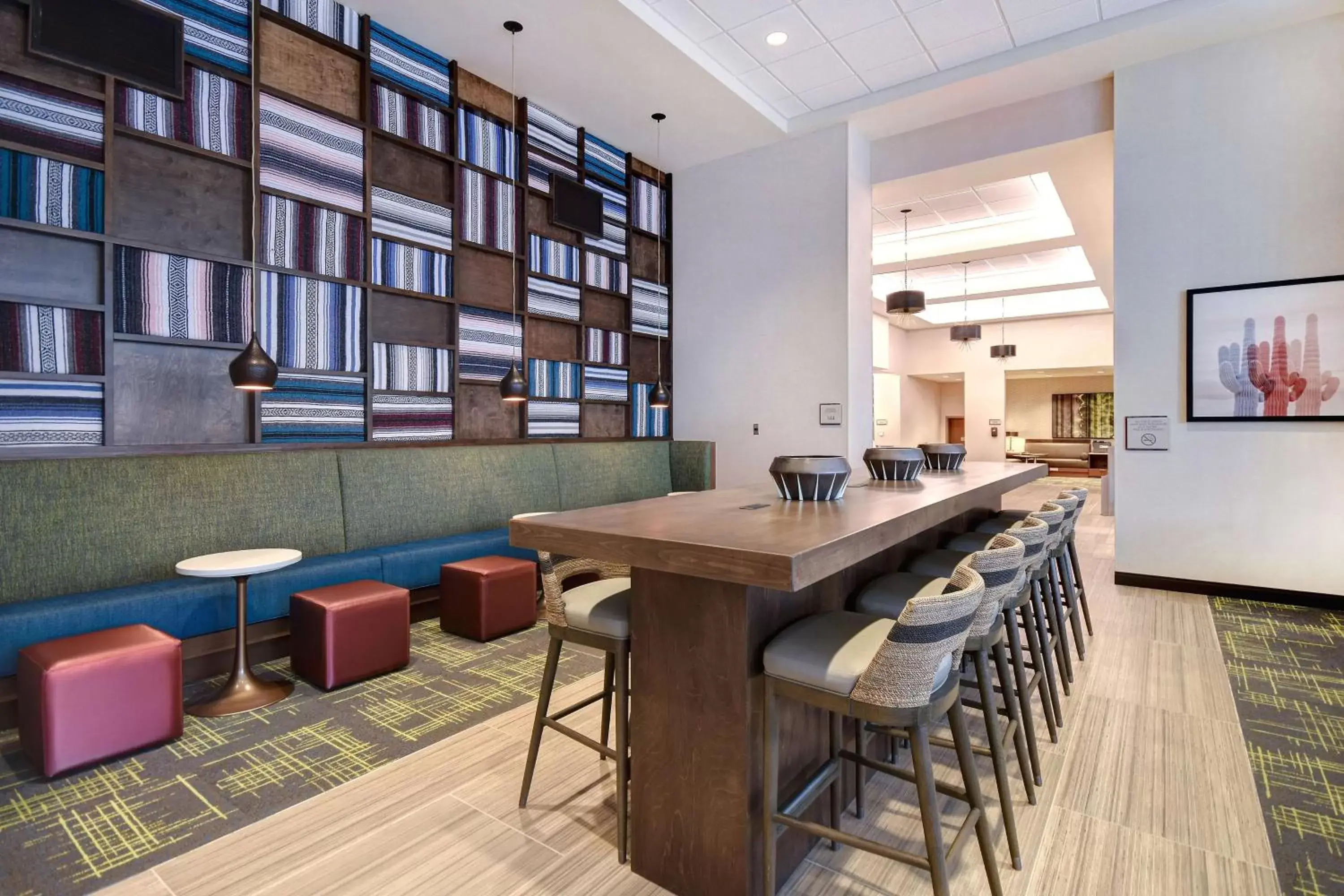 Lobby or reception, Lounge/Bar in Home2 Suites By Hilton Tucson Downtown