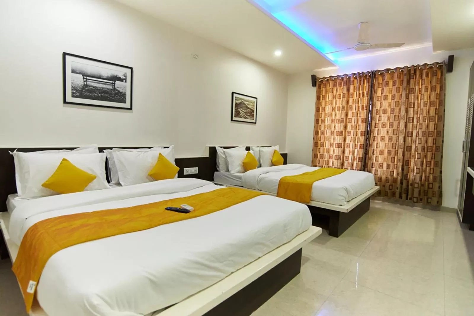 Photo of the whole room, Bed in Hotel Sai Bansi