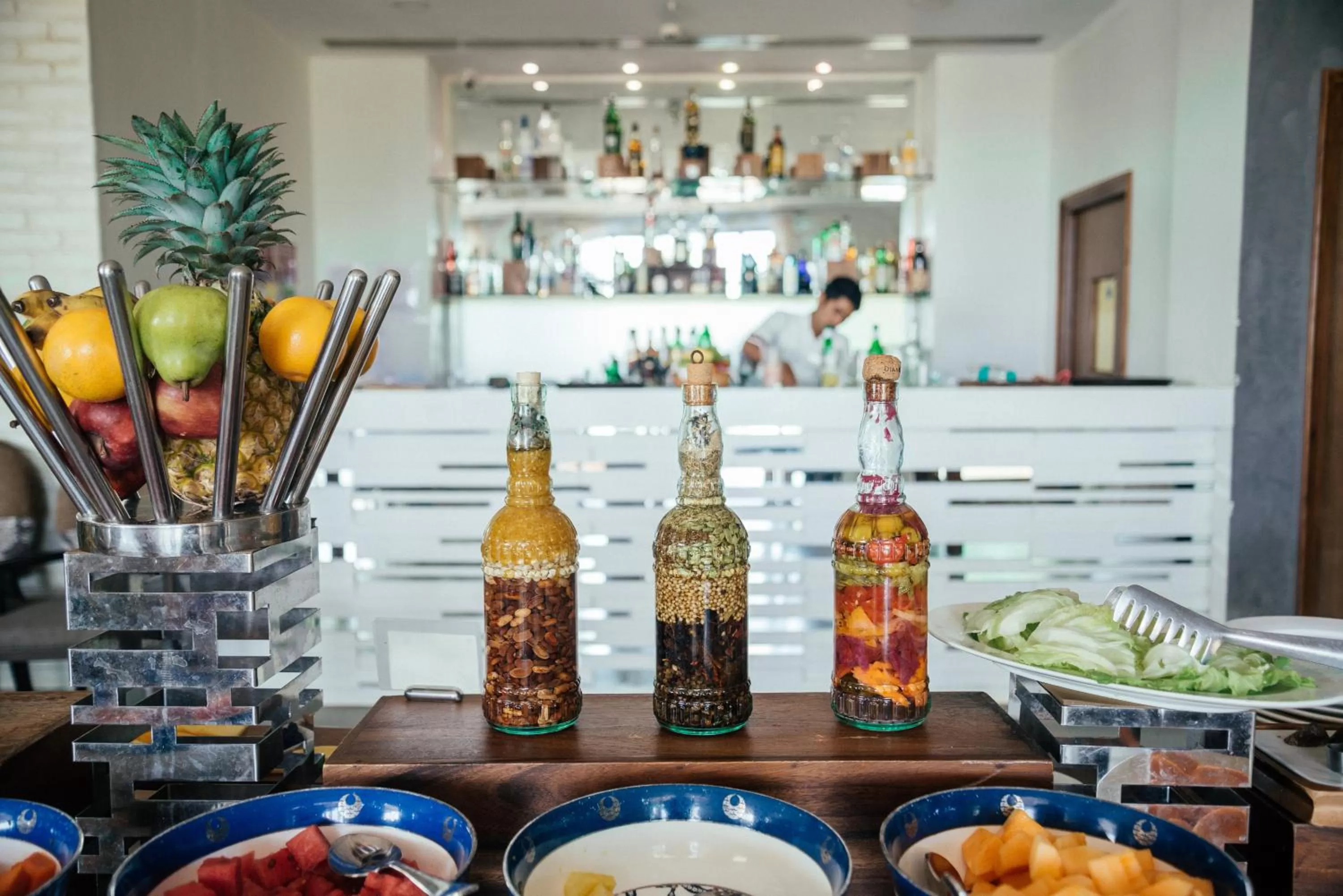 Breakfast in Acron Waterfront Resort