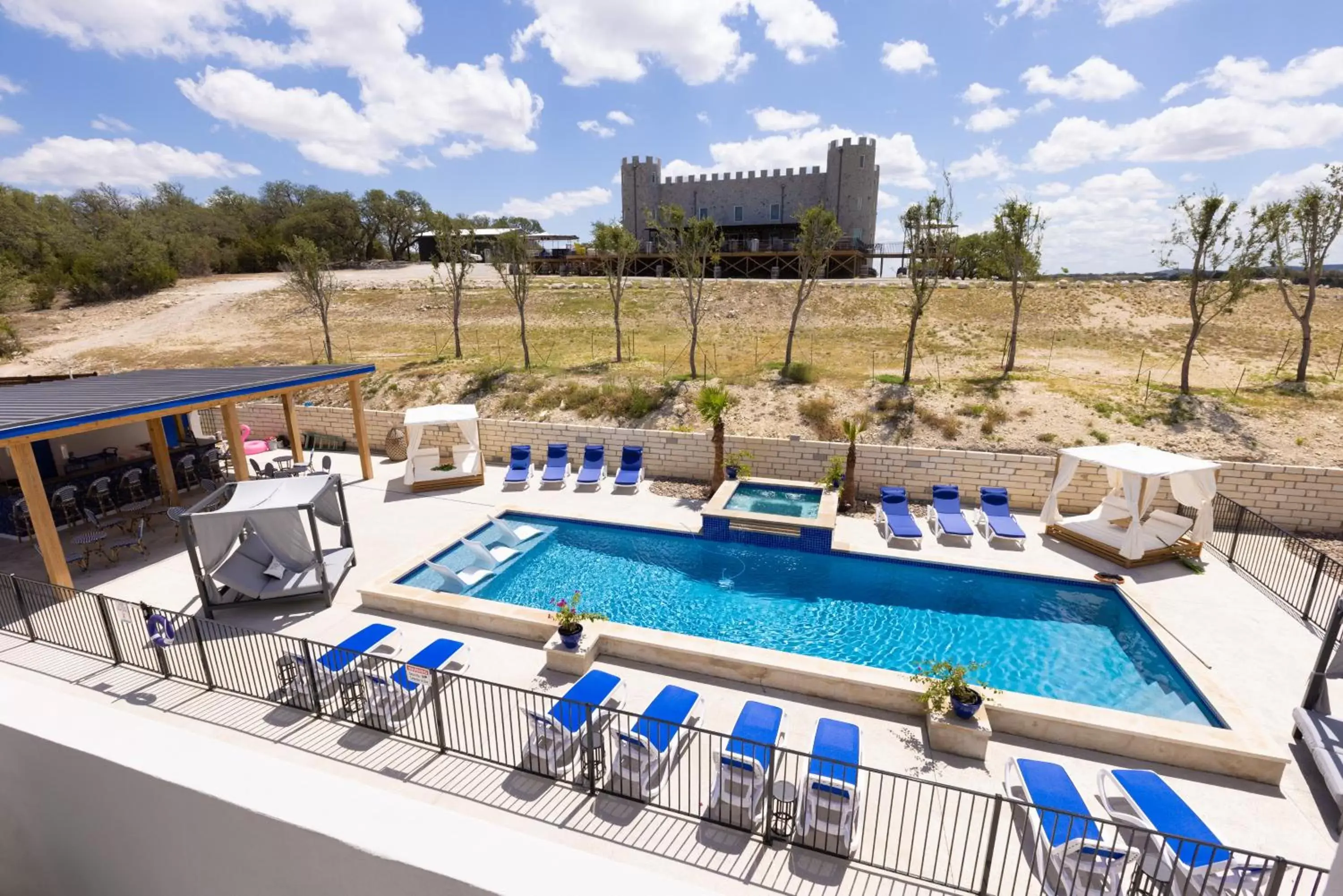 Pool View in The Bentley Hotel on 290