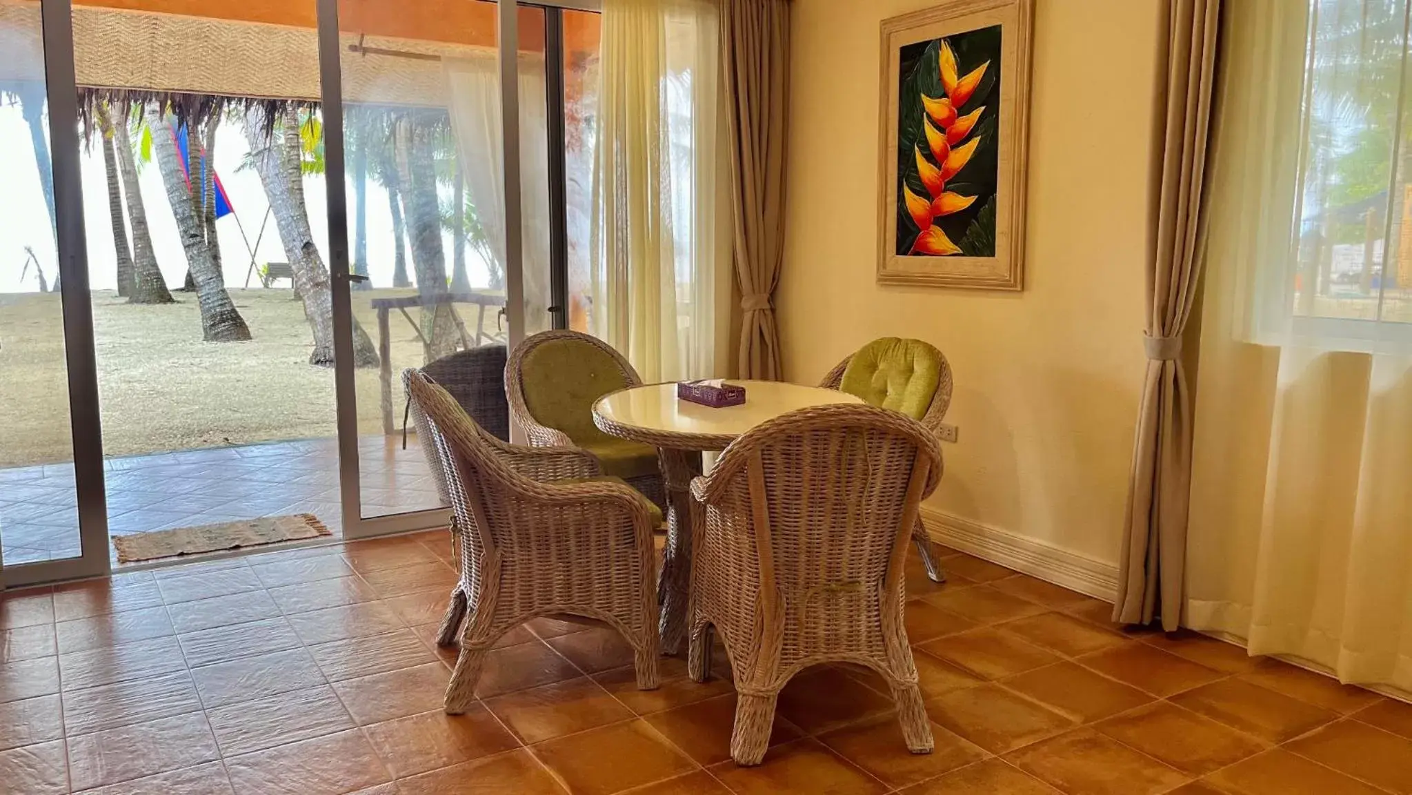 Dining Area in Coco Grove Beach Resort, Siquijor Island