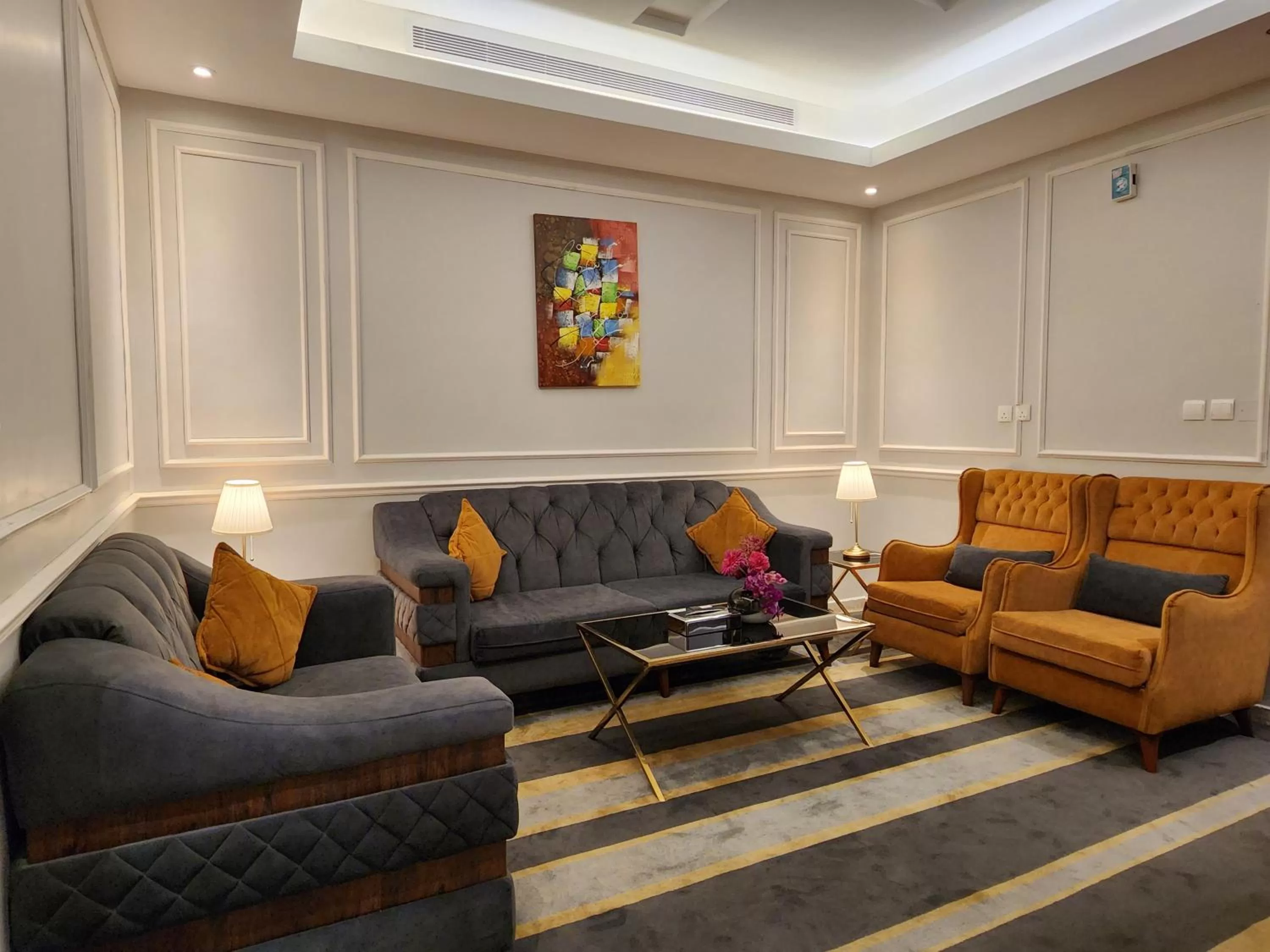 Living room in Rasis Serviced Apartments