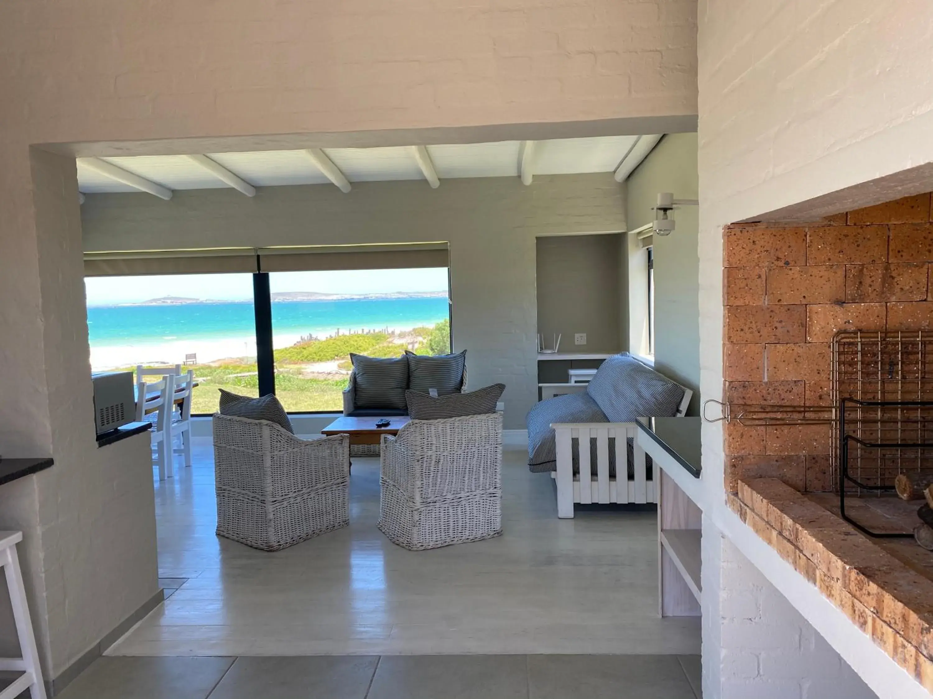 Living room in Blue Bay Lodge