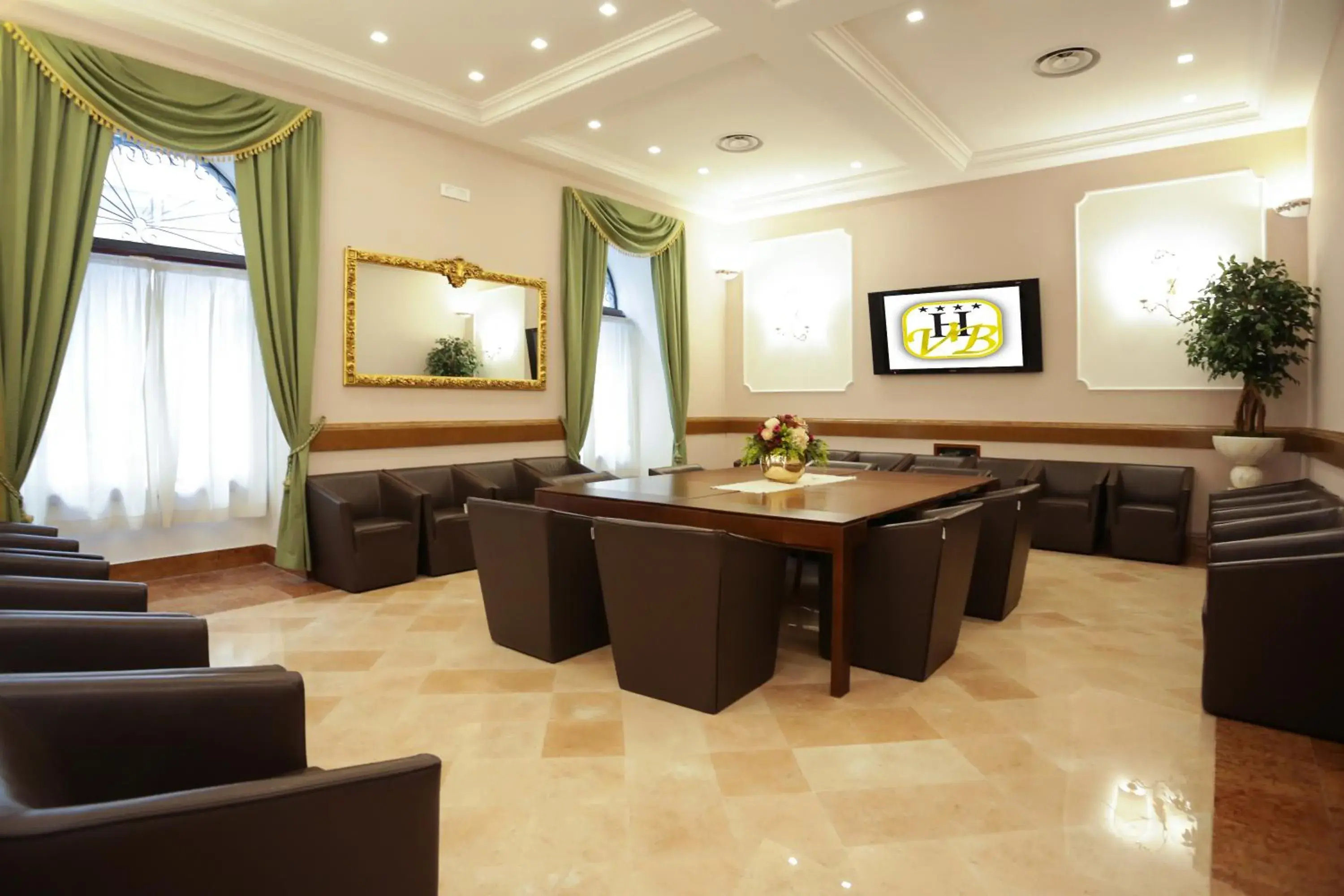 Business facilities, Seating Area in Hotel Vergilius Billia