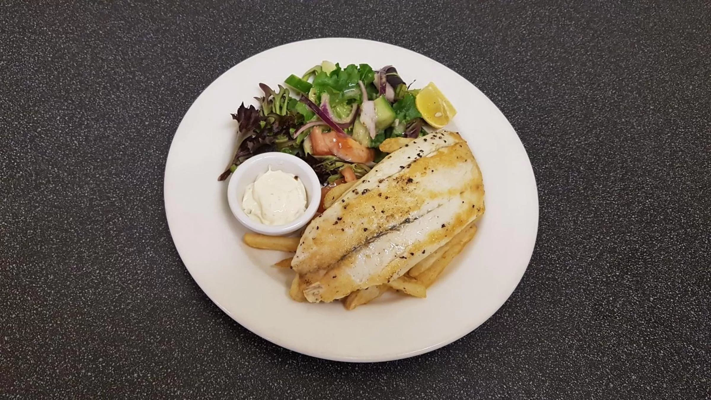 Food close-up in Helensburgh Hotel