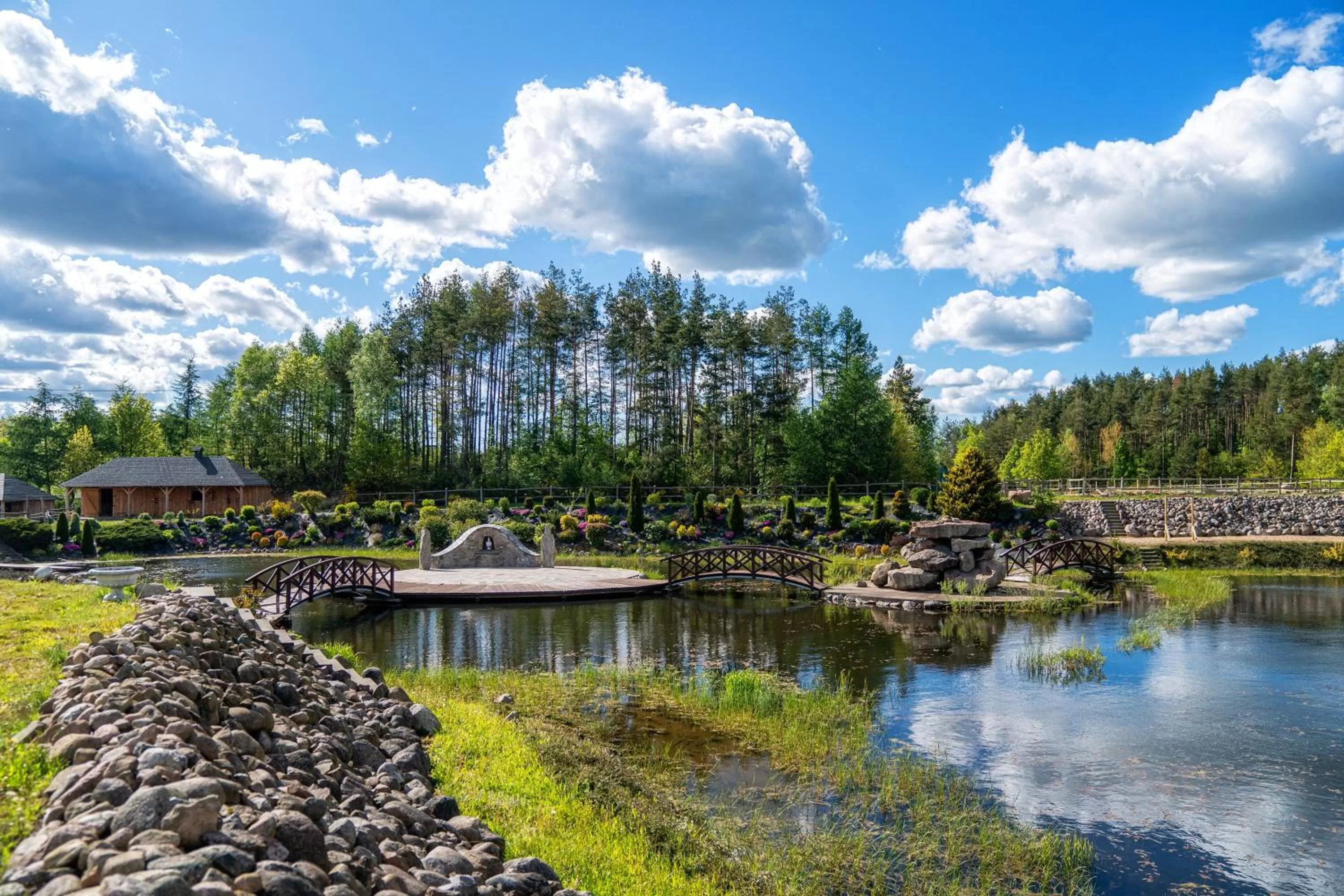 Natural landscape in Hotel Kiston