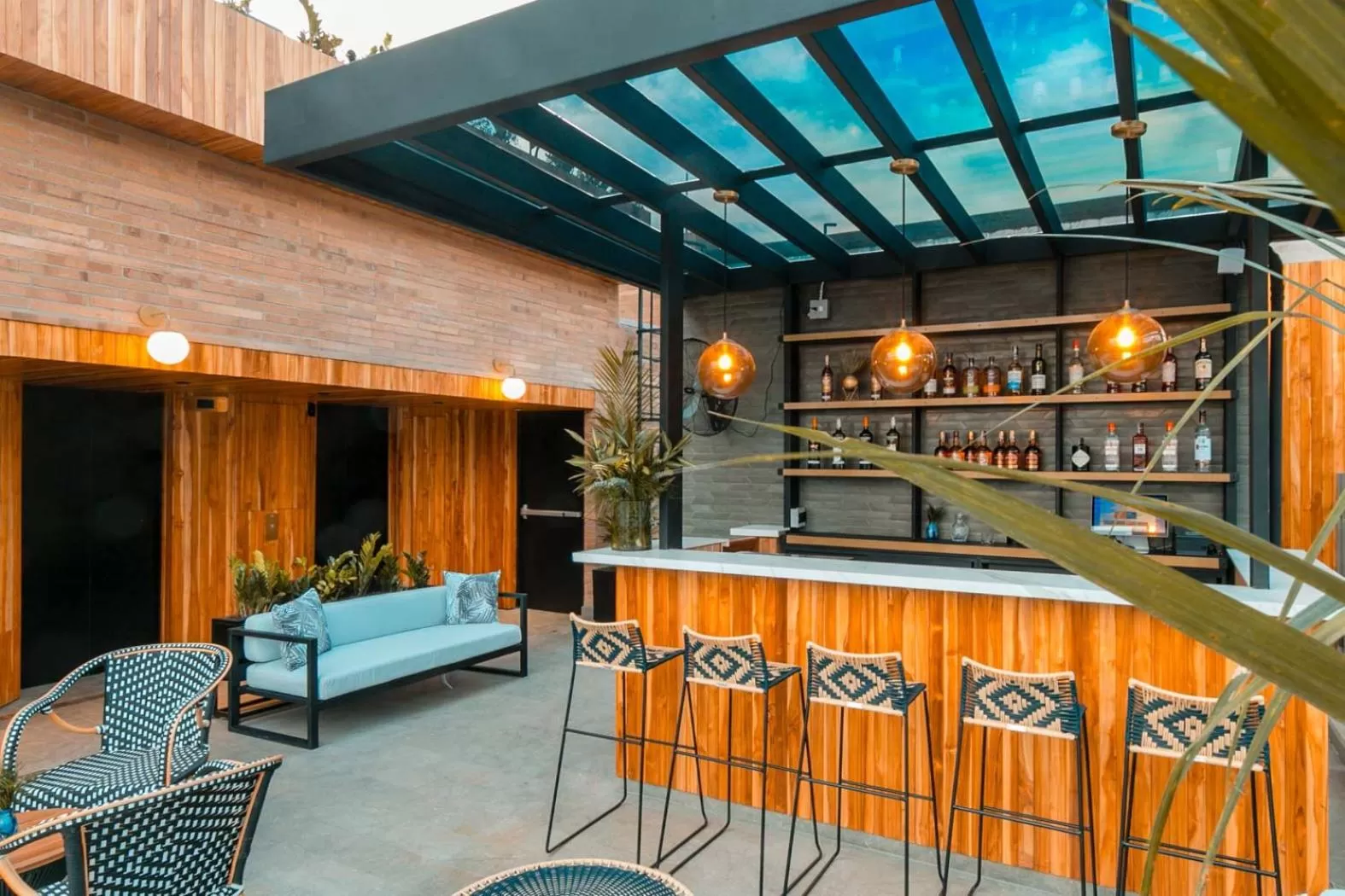 Balcony/Terrace in Hotel Marquee Medellín