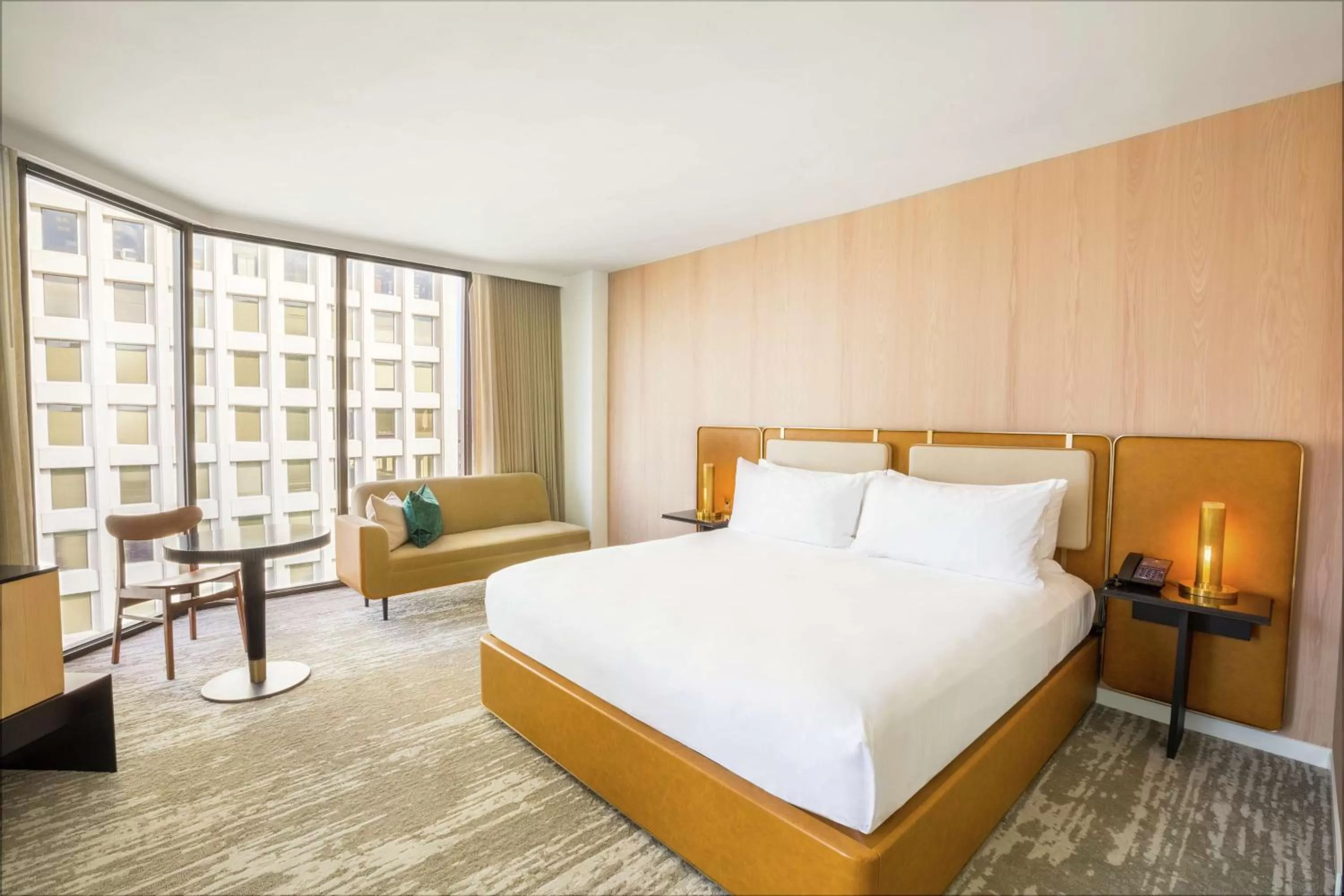 Bed in C. Baldwin, Curio Collection by Hilton