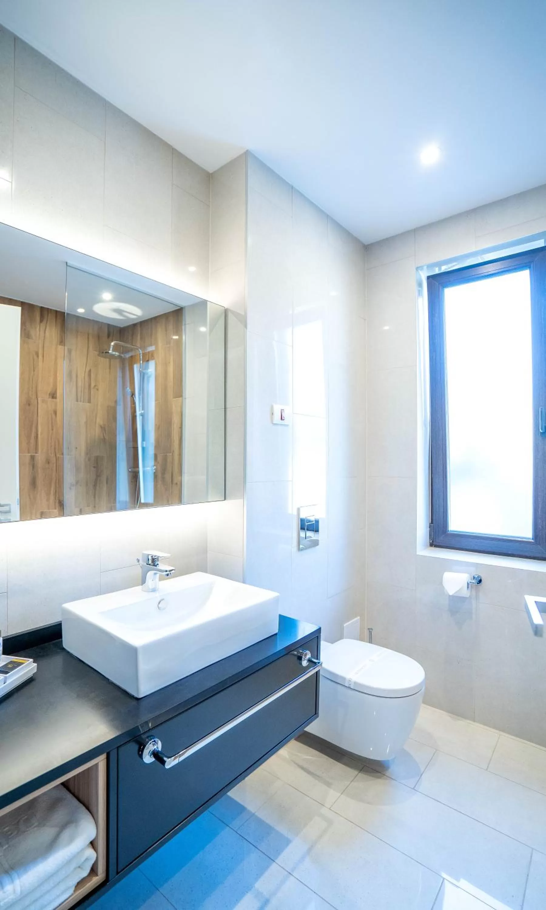 Toilet in Hotel Del Corso