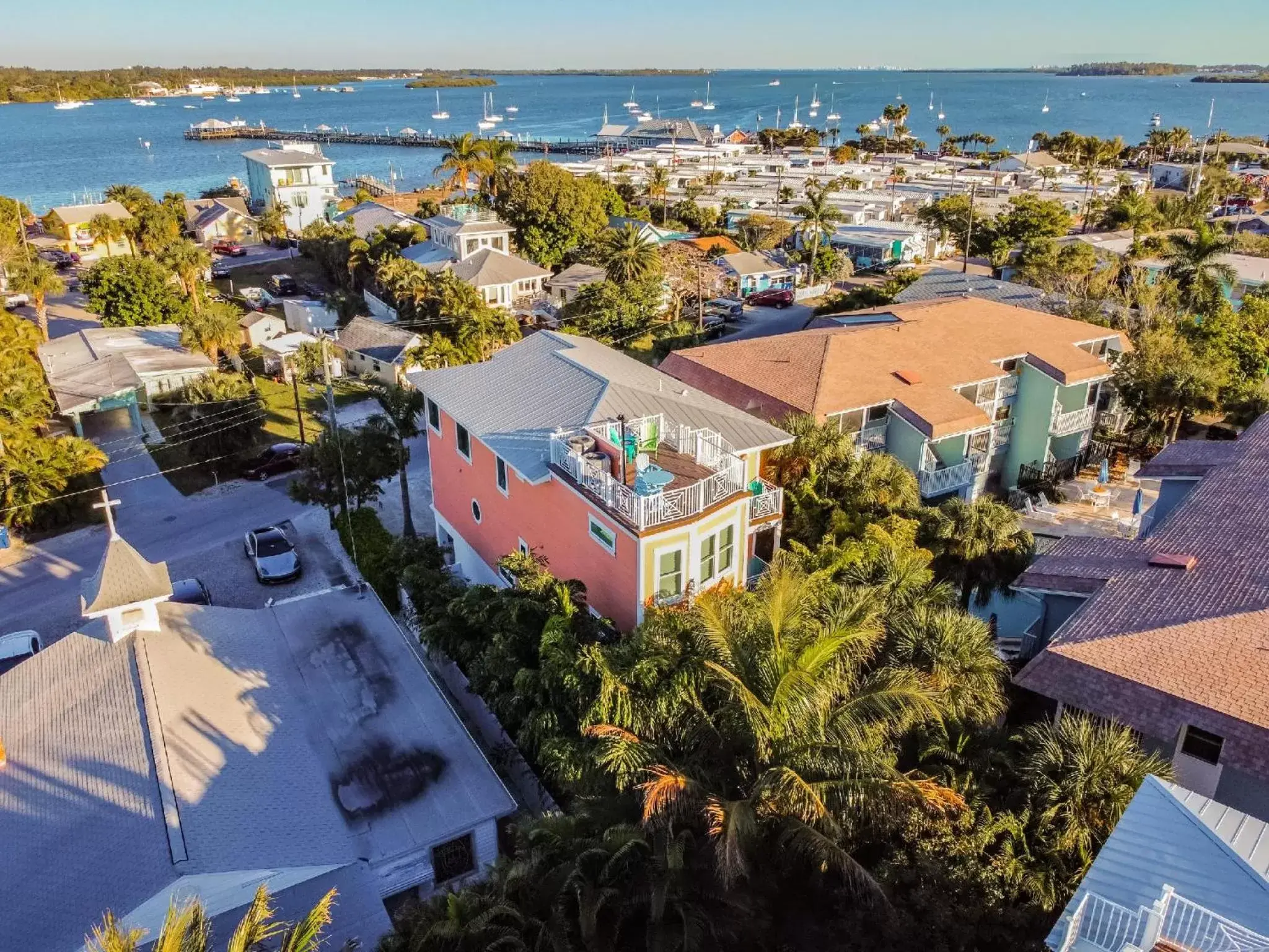 Bird's-eye View in Playa Esmeralda Boutique Inn