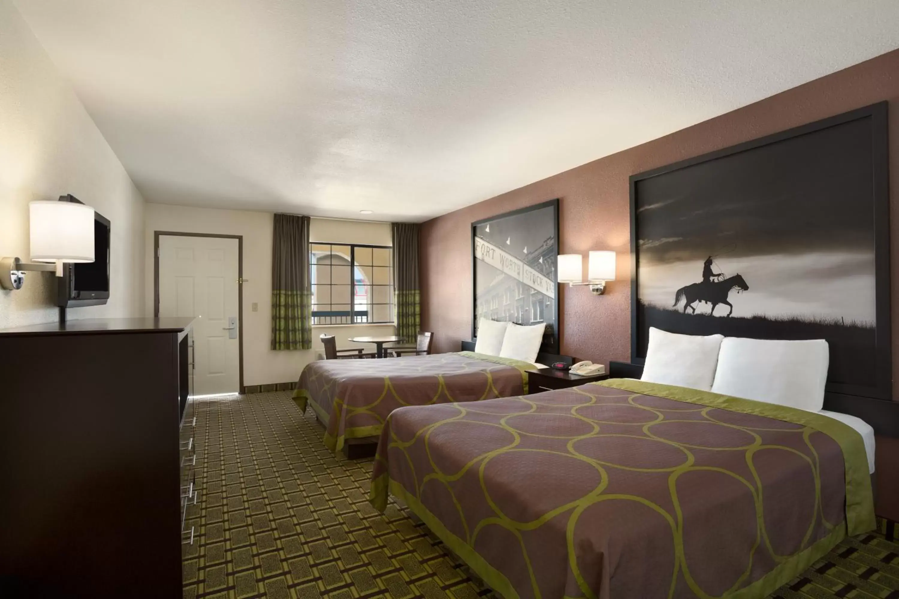 Photo of the whole room, Bed in Super 8 by Wyndham Grand Prairie Southwest