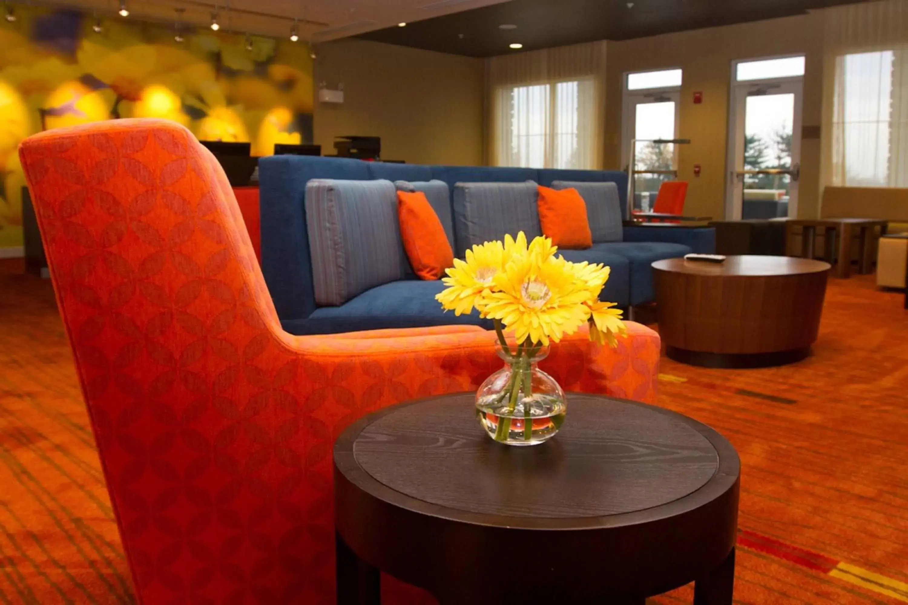Other, Seating Area in Courtyard by Marriott Philadelphia Springfield
