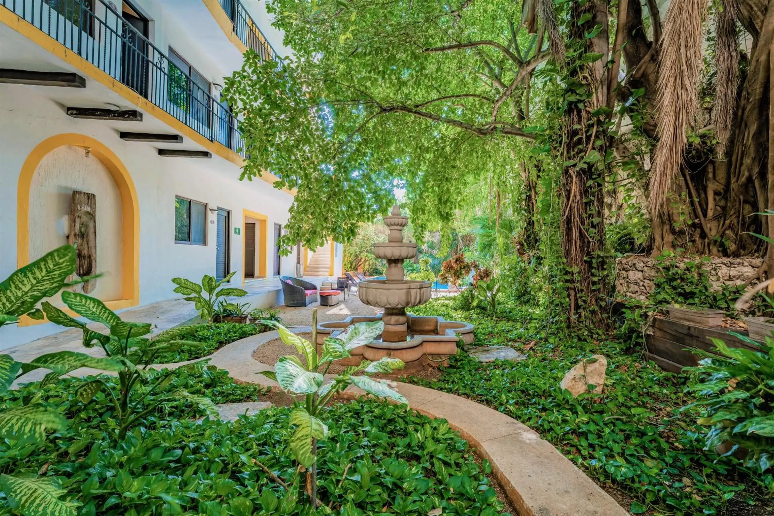 Garden in Maison del Embajador