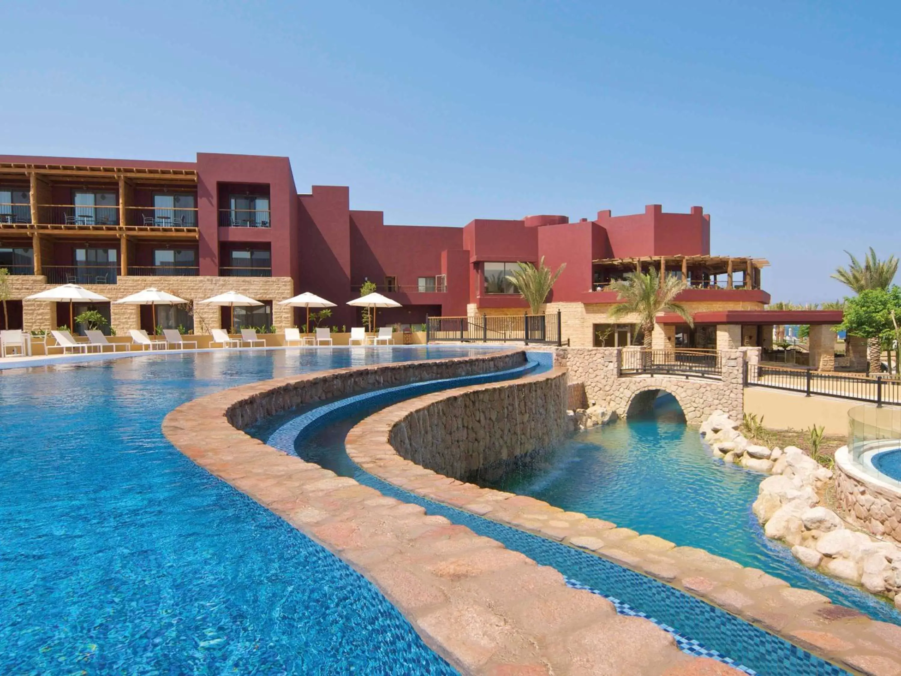 Bedroom, Swimming Pool in Movenpick Resort & Spa Tala Bay Aqaba