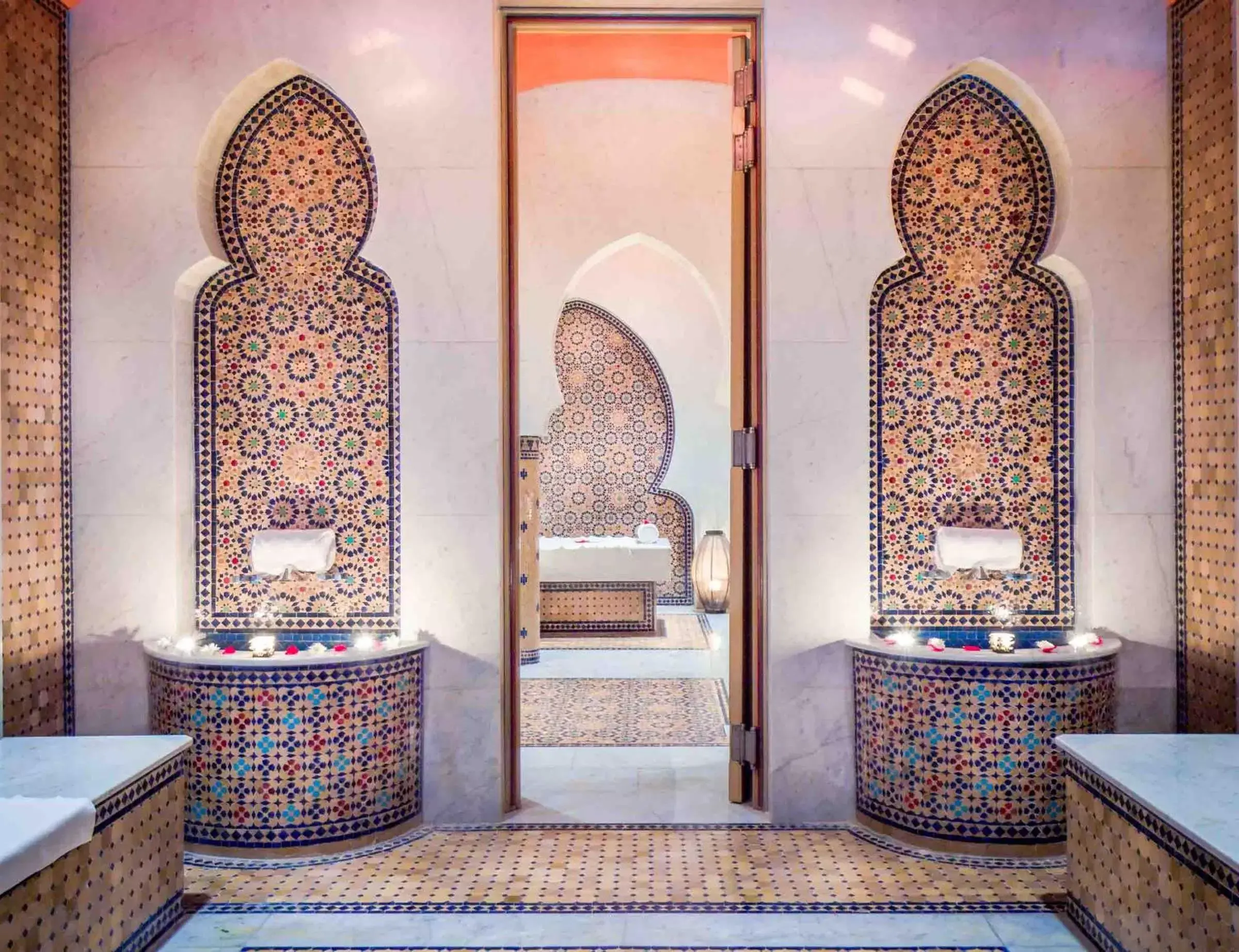 Spa and wellness centre/facilities, Bathroom in Souq Waqif Boutique Hotels - Tivoli