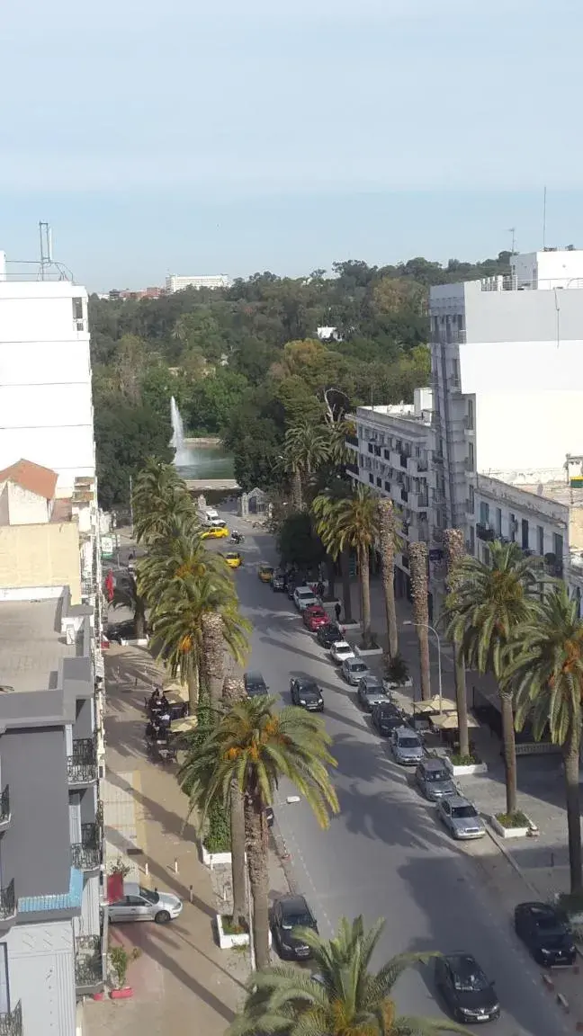 Street view, City View in Hôtel Belvédère Fourati