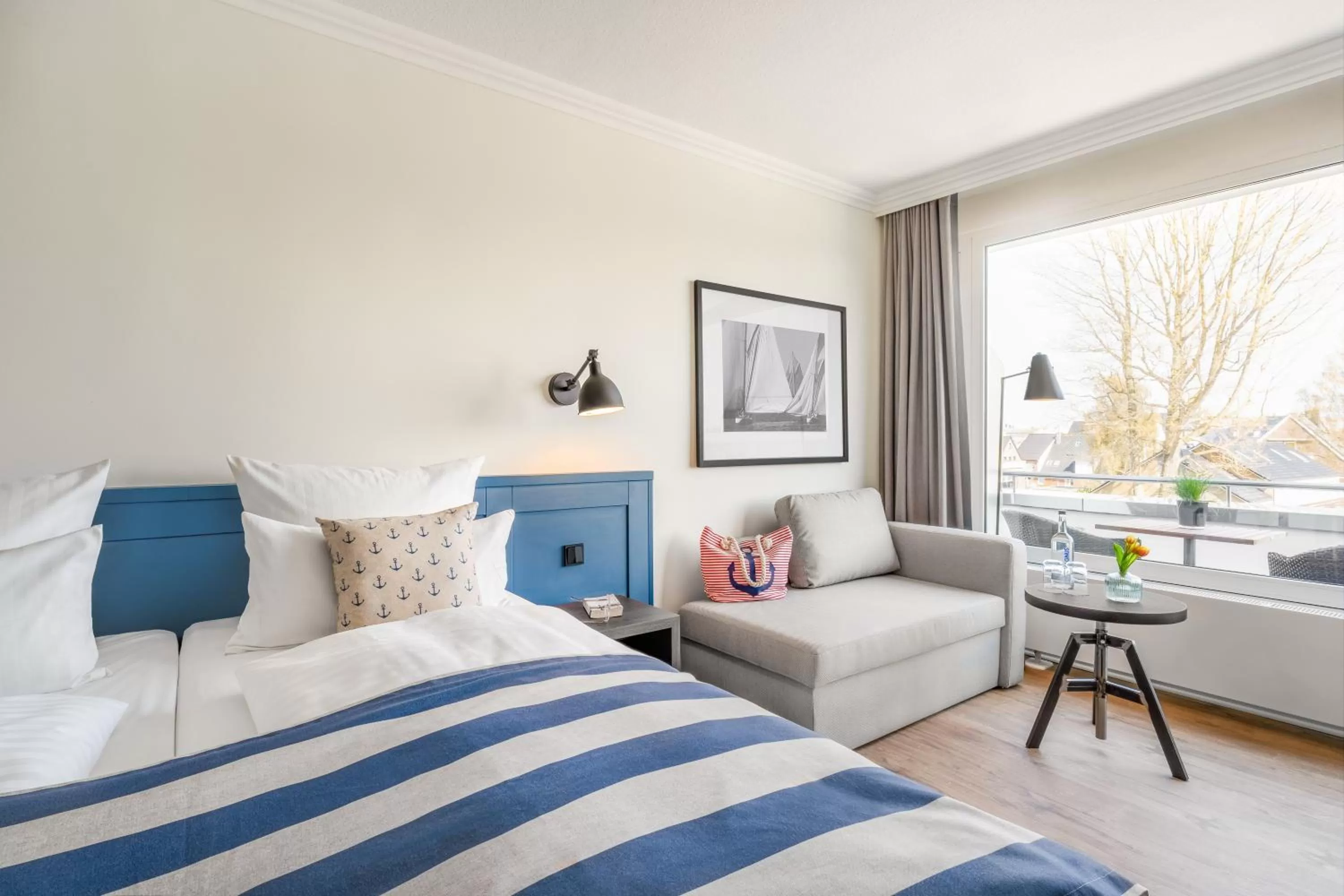 Photo of the whole room, Bed in Hotel Yachtclub