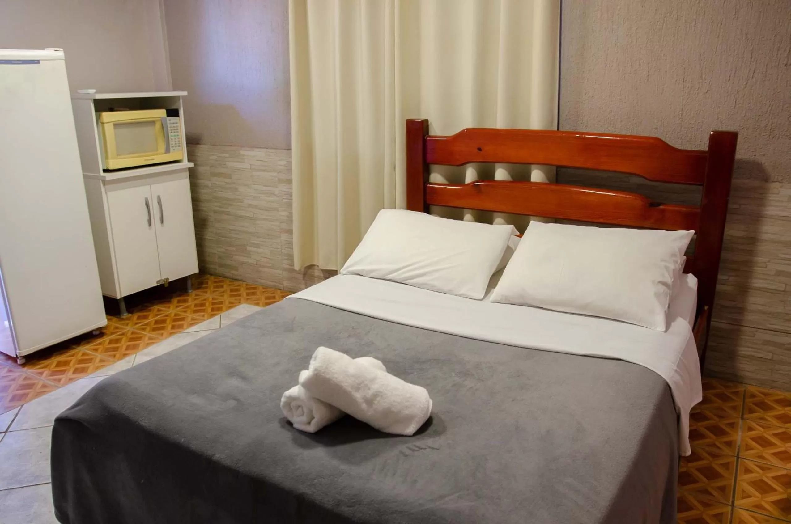 Bed in Pousada Barth