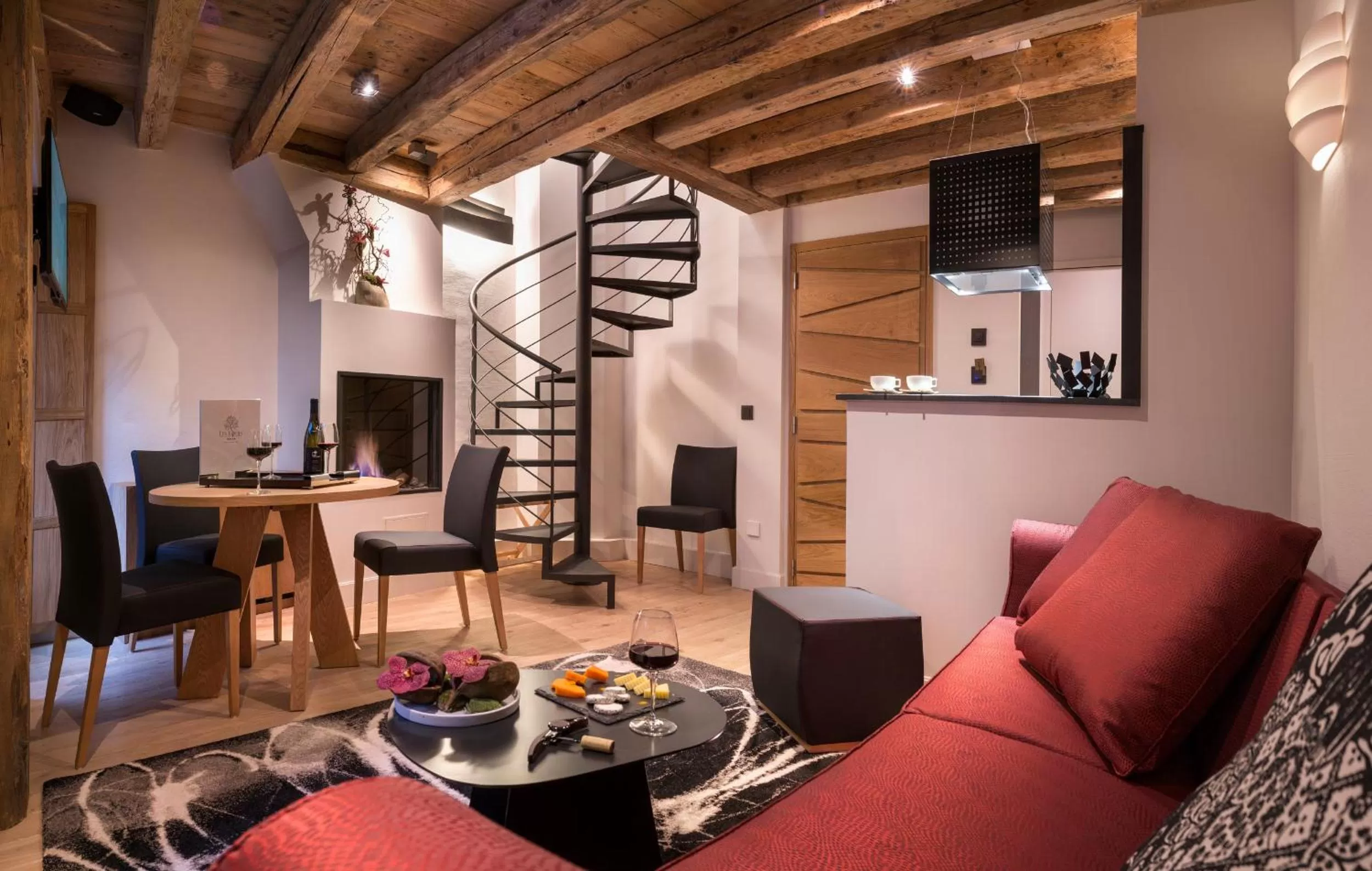 Living room in Les Loges Annecy Vieille Ville