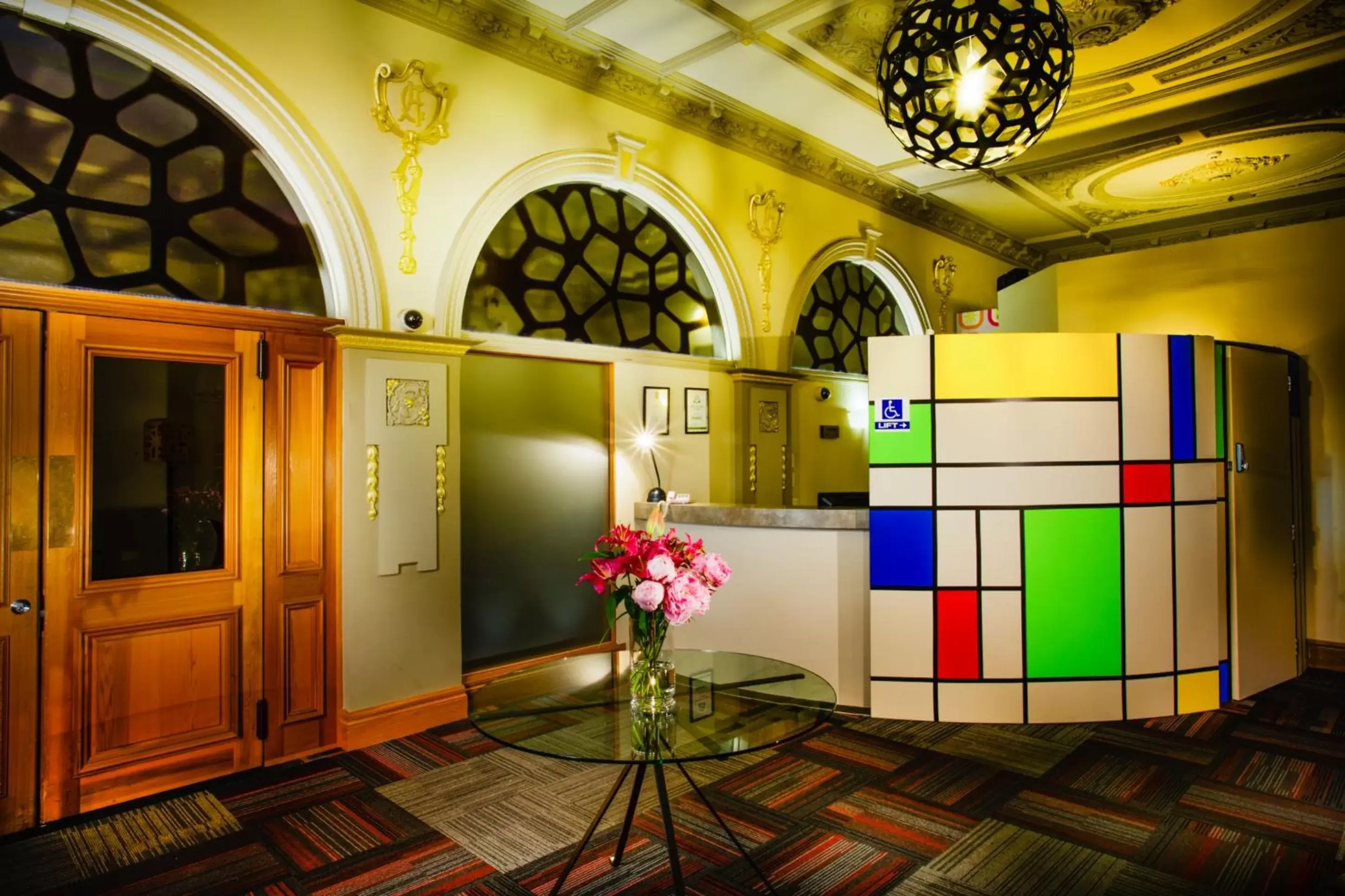 Decorative detail, Lobby/Reception in The Grosvenor Hotel