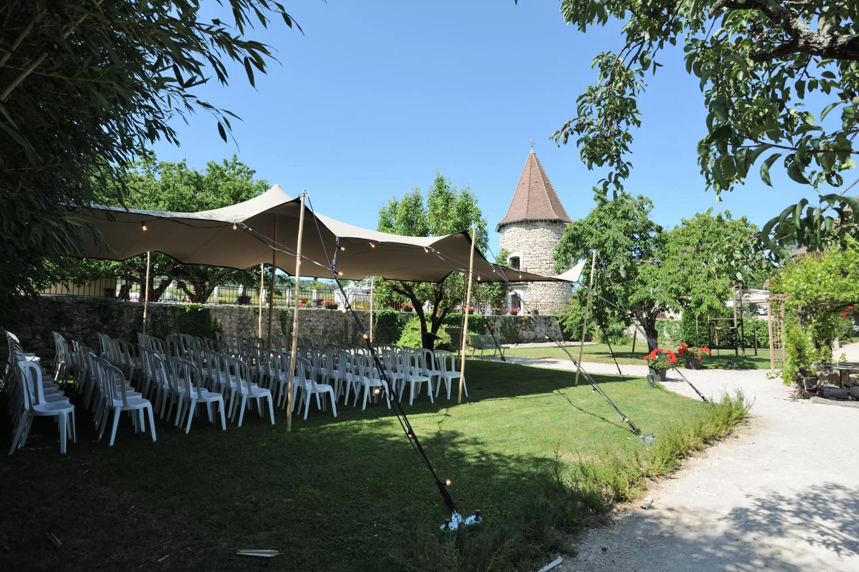 Natural landscape in Domaine de Suzel